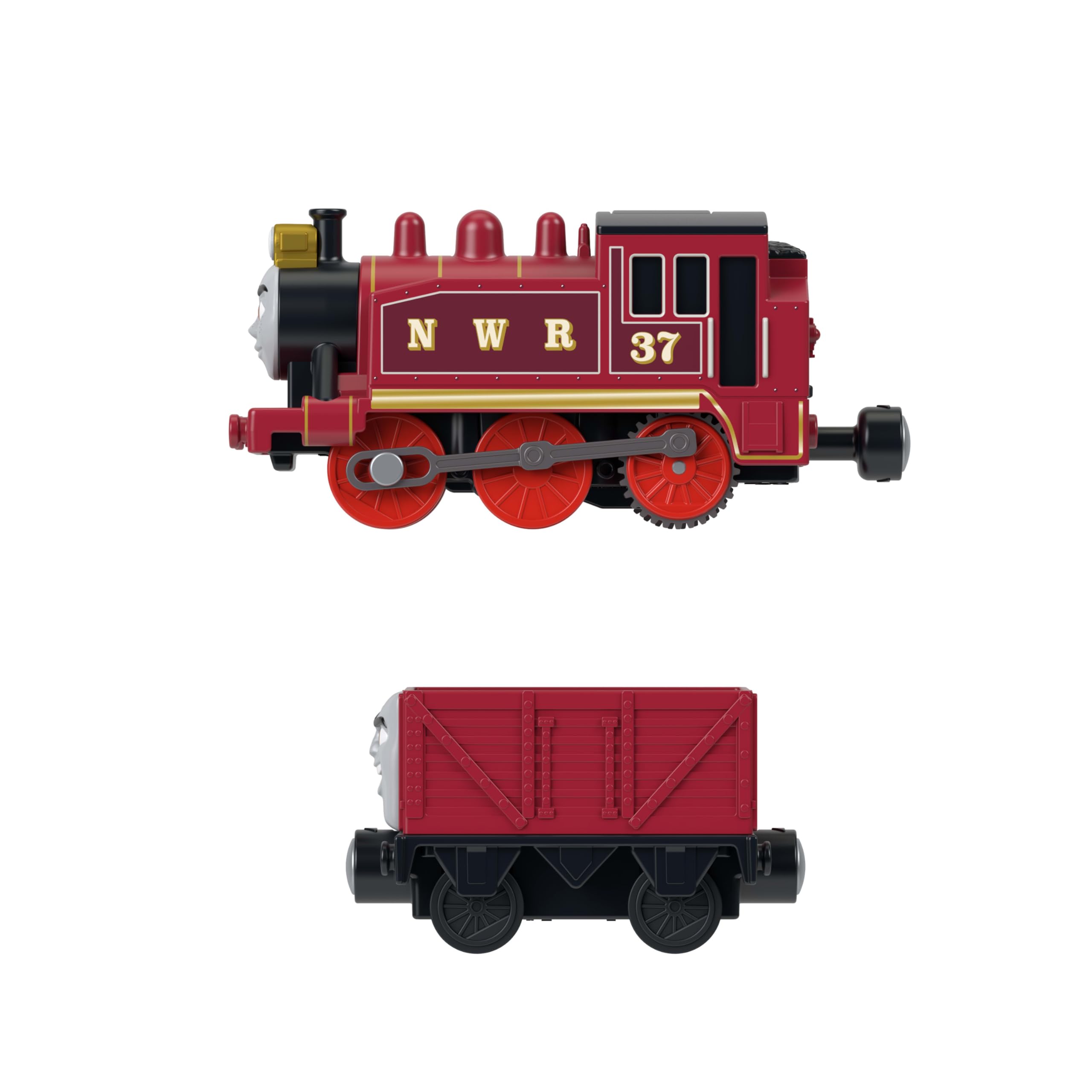 THOMAS & FRIENDS Motorized Toy Train - Battery-Powered Rosie Engine with Cargo Car | Ages 3Y+ | JLL52 3