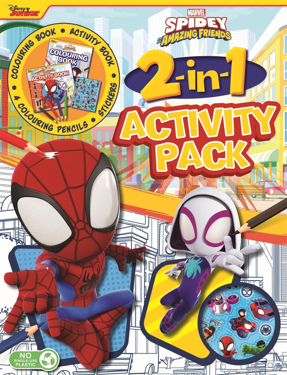 Autumn Marvel Spidey and his Amazing Friends 2-in-1 Activity Pack | Paperback | Ages 4-6 1
