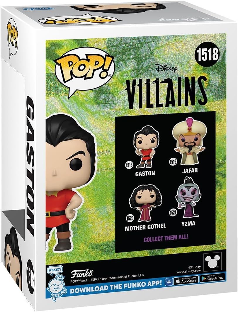 Funko Pop! Disney Villains - Gaston Vinyl Figure