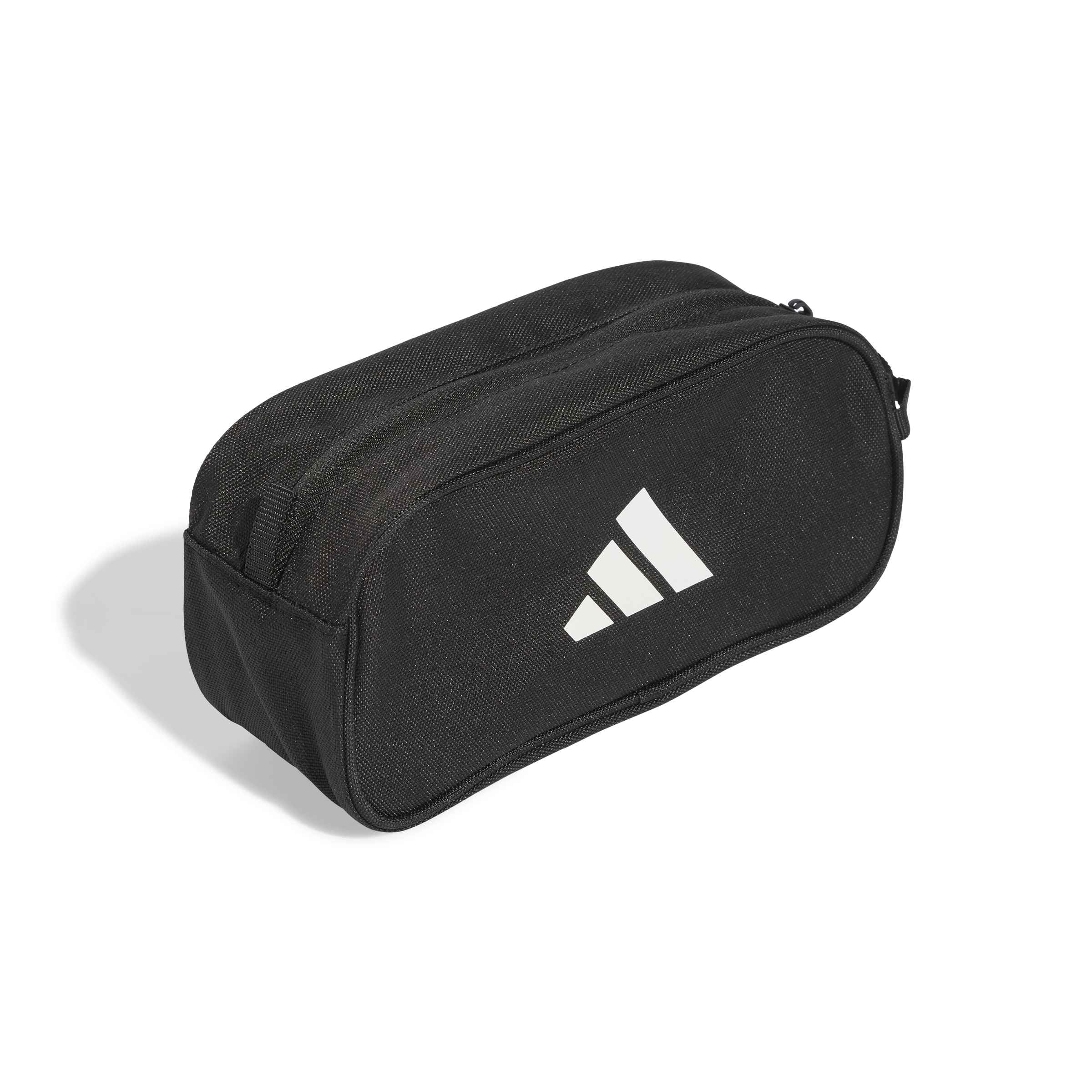 adidas Unisex Kids Pencil Case - Black/White | 1.6L Volume | Recycled Polyester 3