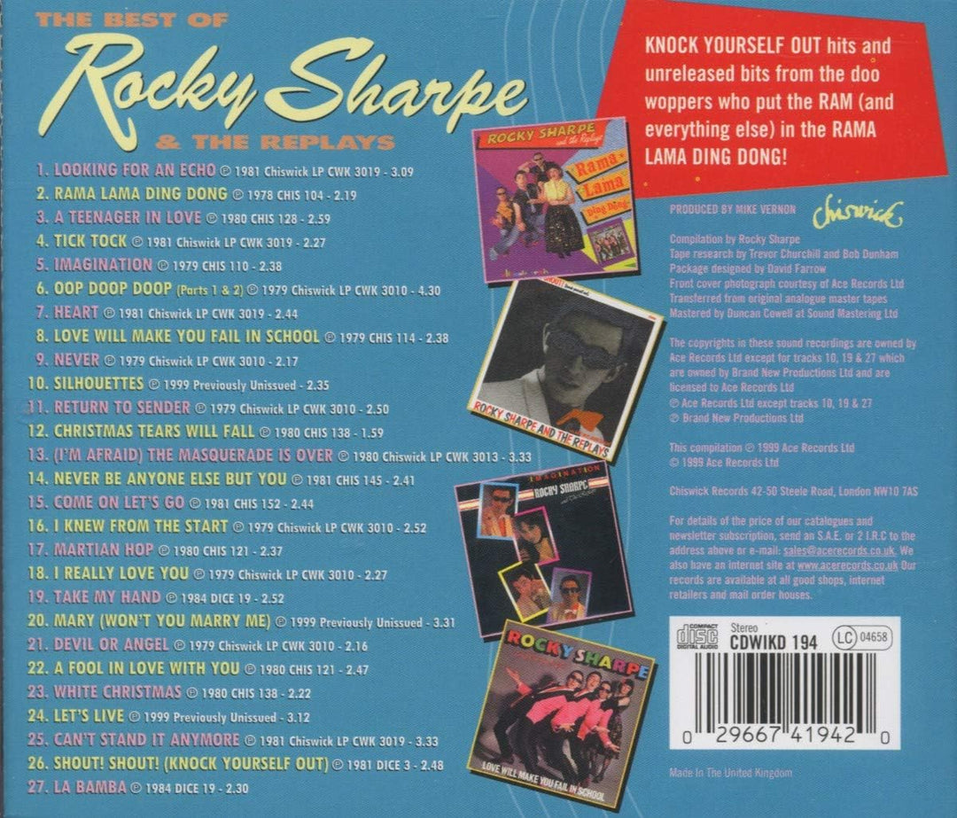 Rocky Sharpe & the Replays - Looking for An Echo: the Best of [Audio CD]