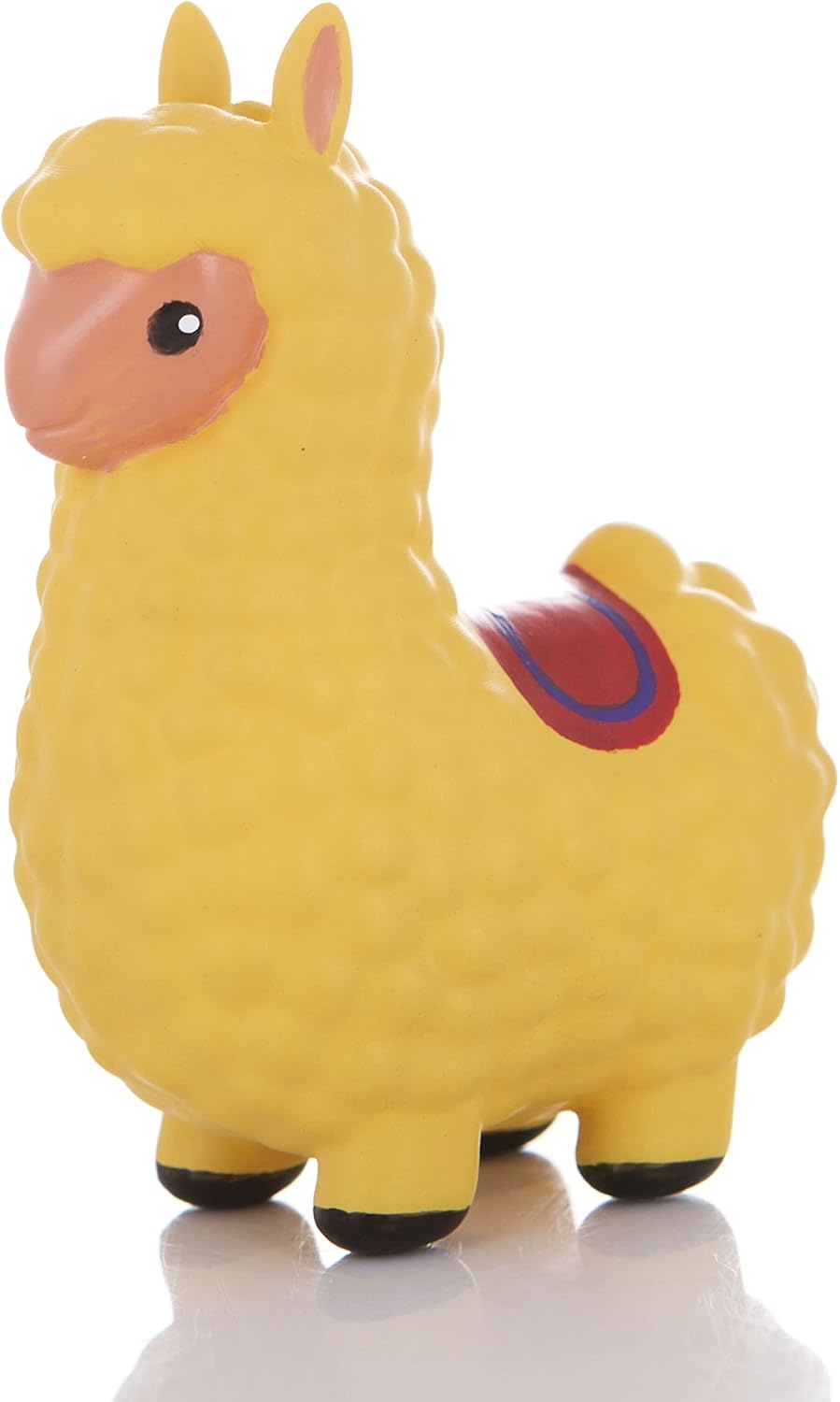 Calma Llama Fun Stress Relief Squeeze Toy | Multicoloured Silicone Fidget for Anxiety | Office Desk Accessory & Gift 2