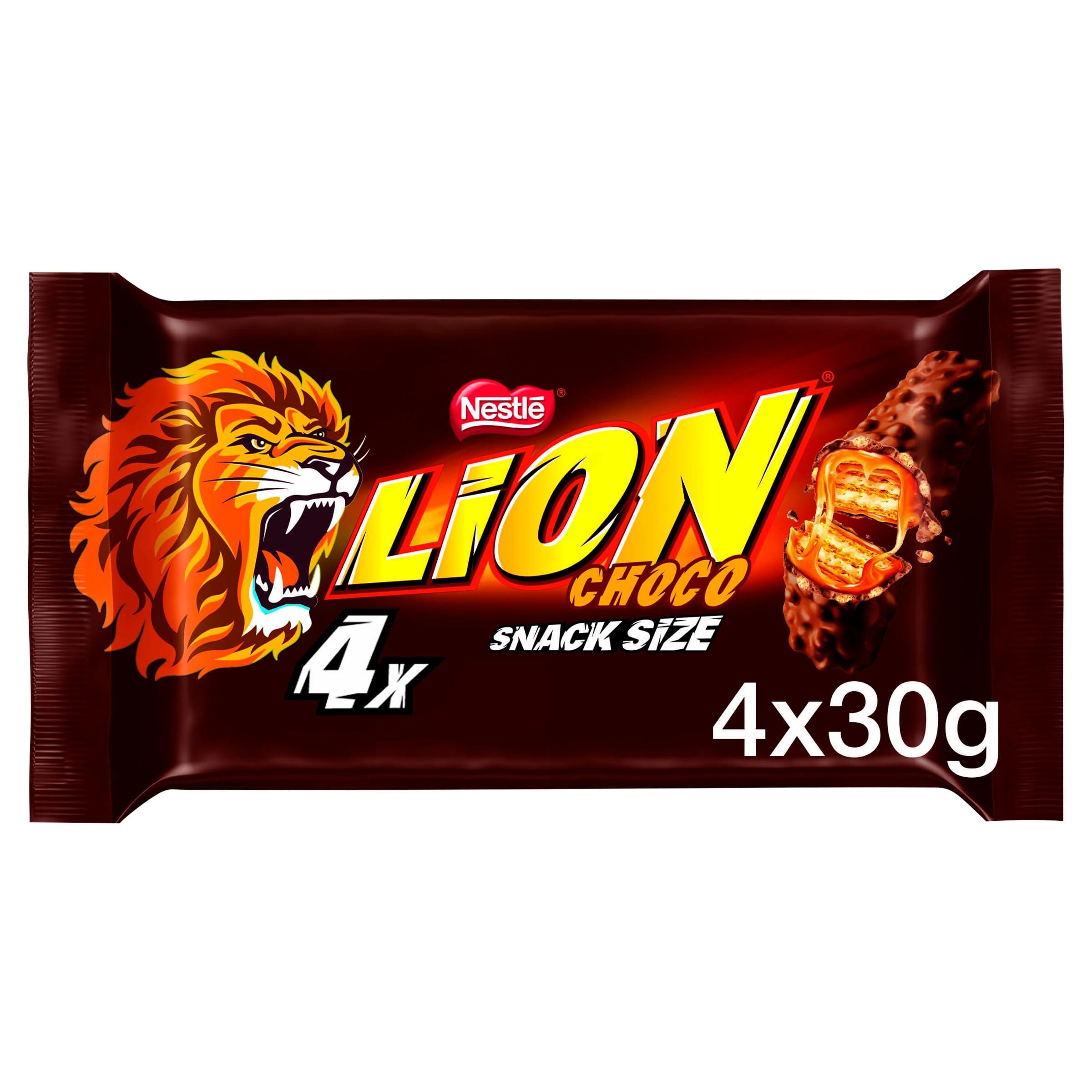 Nestlé Lion Milk Chocolate Bar Multipack | 10 Packs of 4 Bars (40 Total Bars) | 30g Each 1