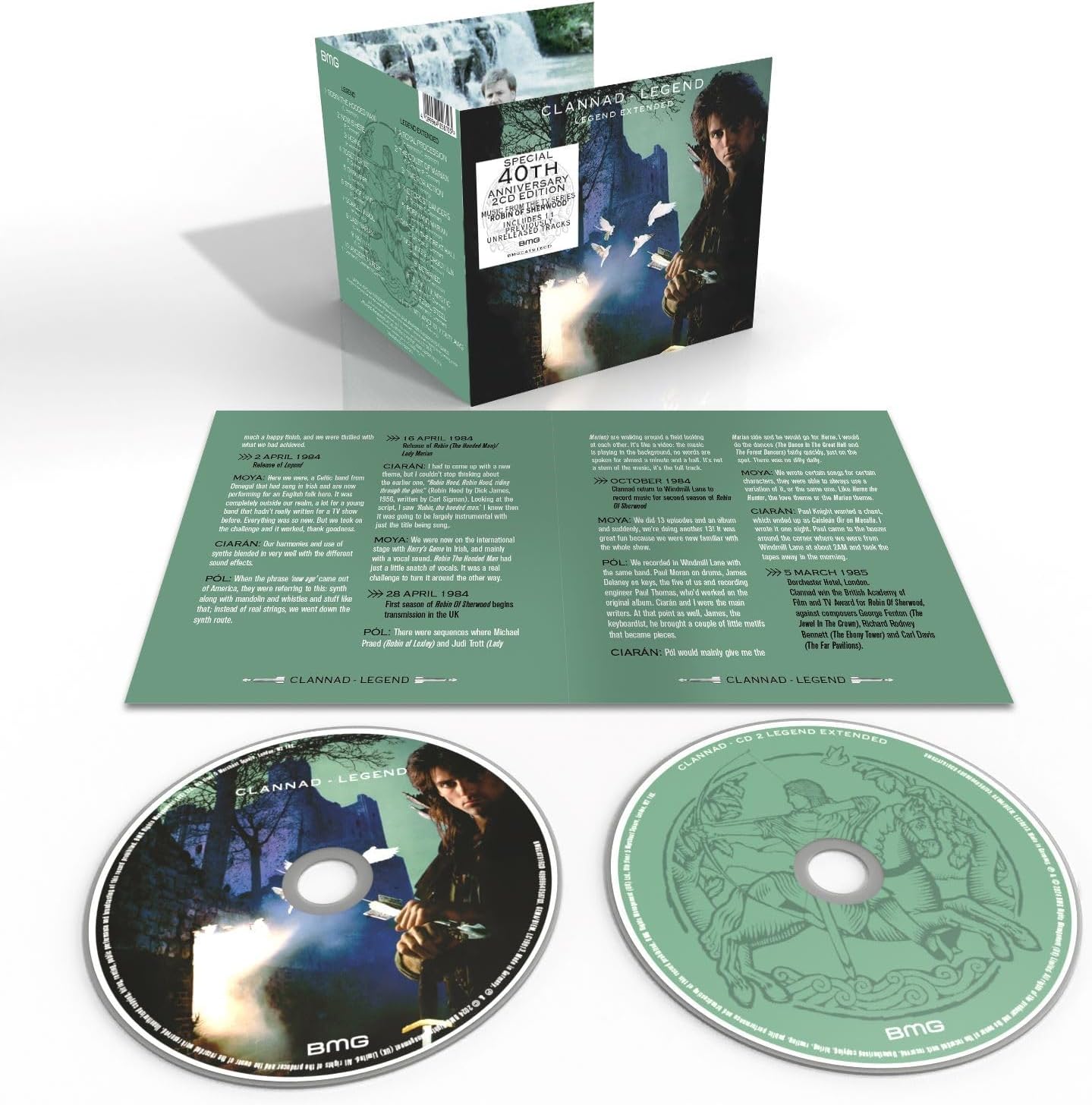 Clannad - Legend Extended (40th Anniversary) Audio CD 1