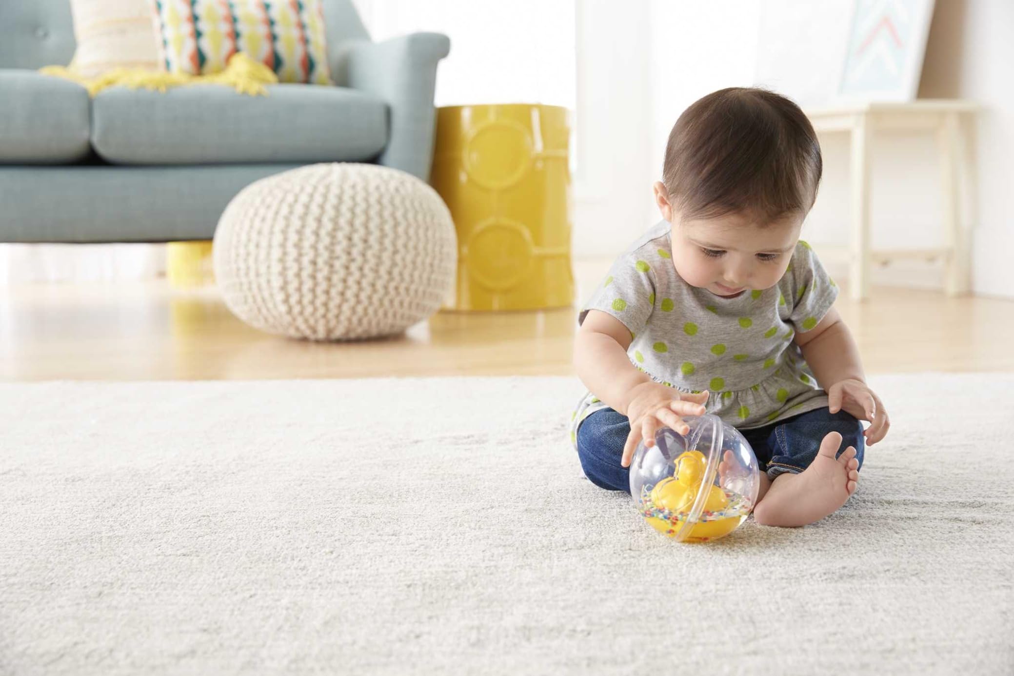 Fisher-Price Watermates Duck Ball - Floating Bath Toy for Babies & Toddlers 10