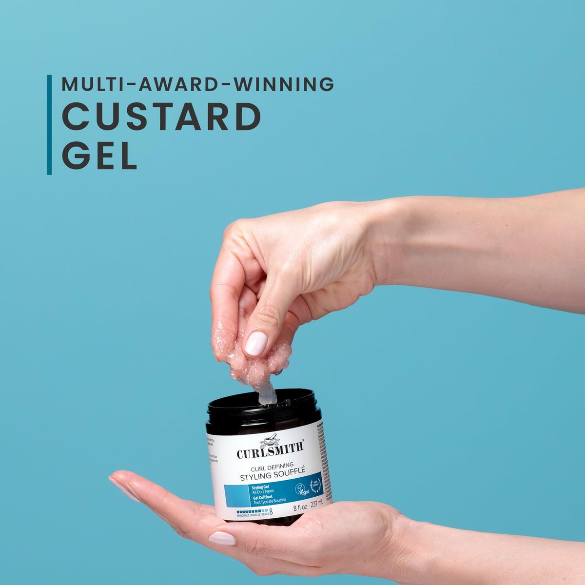 CURLSMITH Curl Defining Styling Soufflé - Medium Hold Gel for Wavy, Curly, and Coily Hair | 59 ml 6