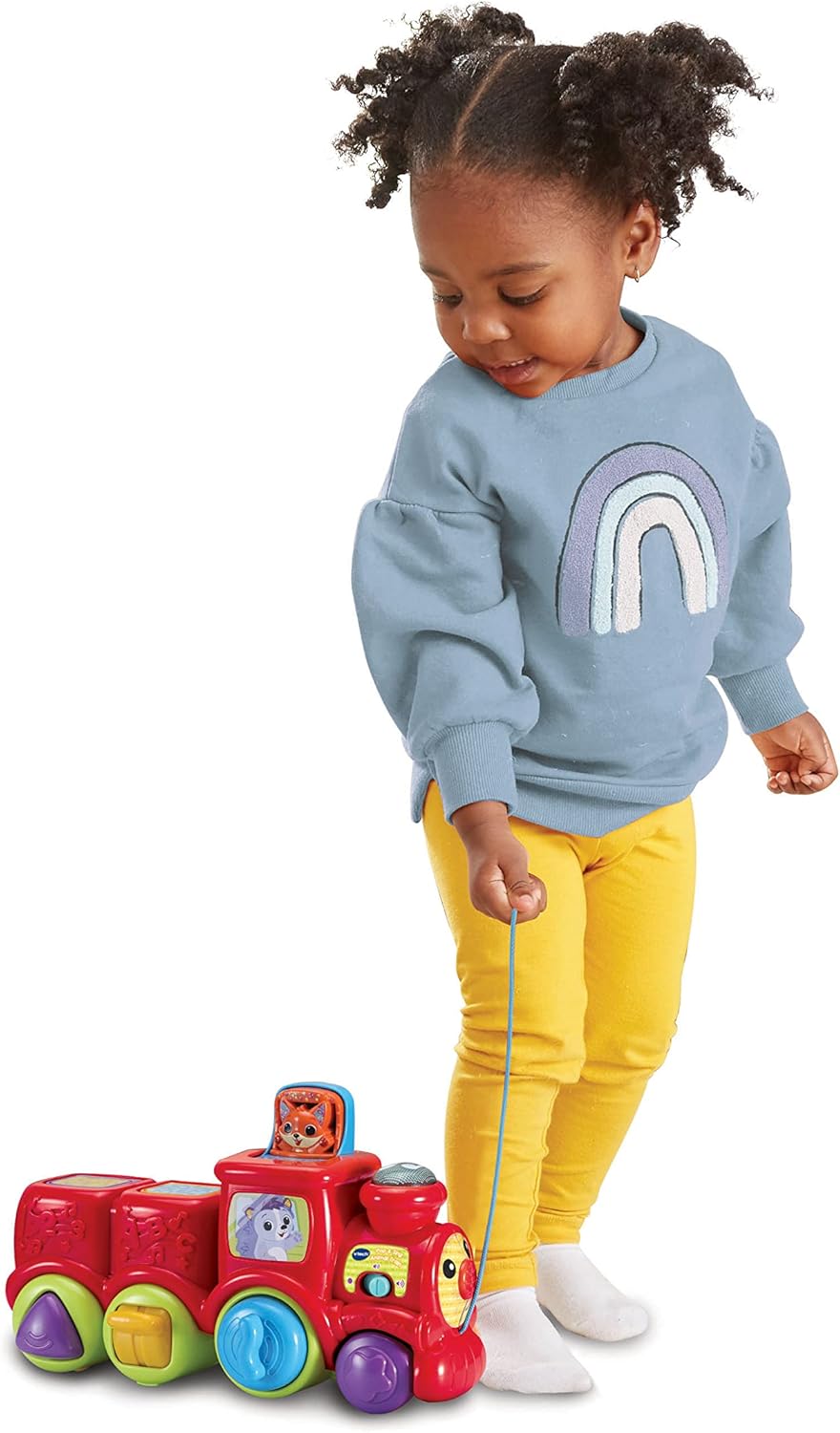 VTech Pop & Sing Animal Train - Interactive Musical Push & Pull Toy for Babies 6-36 Months 2