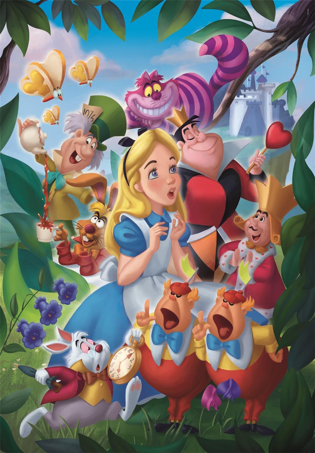 Clementoni Jigsaw Puzzle 1000 Pieces - Disney Alice in Wonderland | 70 x 50 cm | Adult Puzzle 4