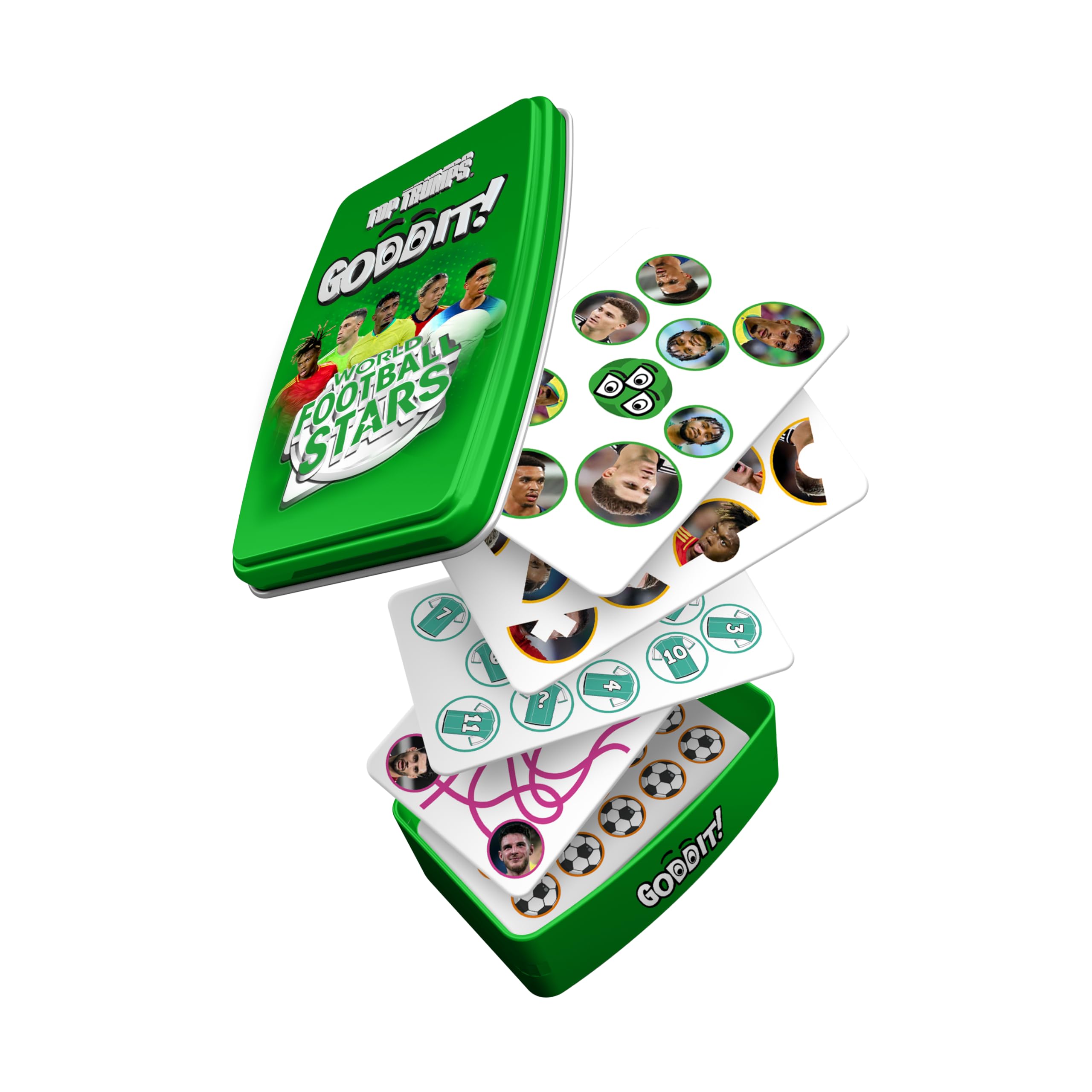 Top Trumps World Football Stars Goddit! Card Game