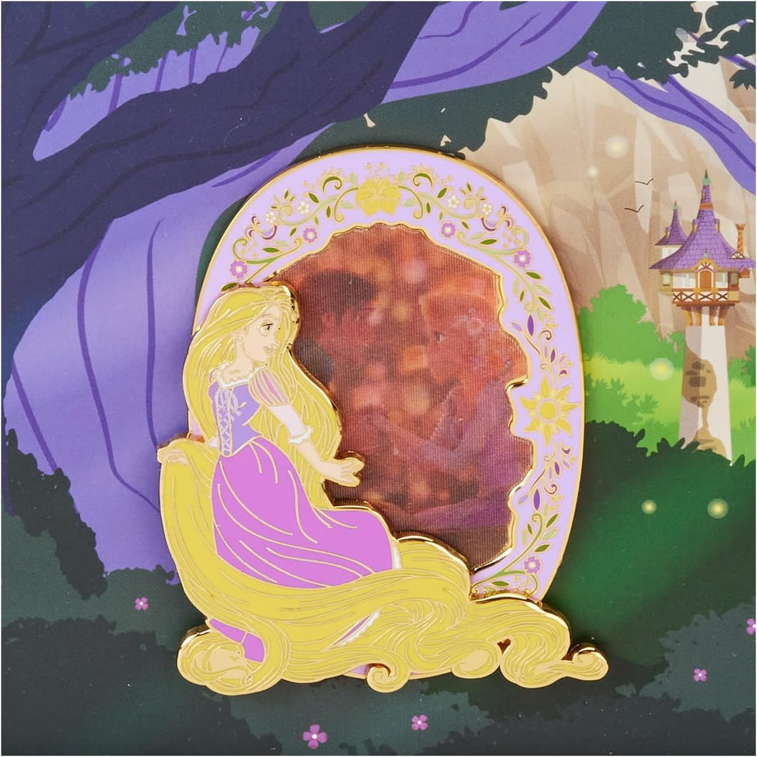 Loungefly Disney Princess - Rapunzel Lenticular 3 Inch Collector Box Pin (No Model Number Provided)