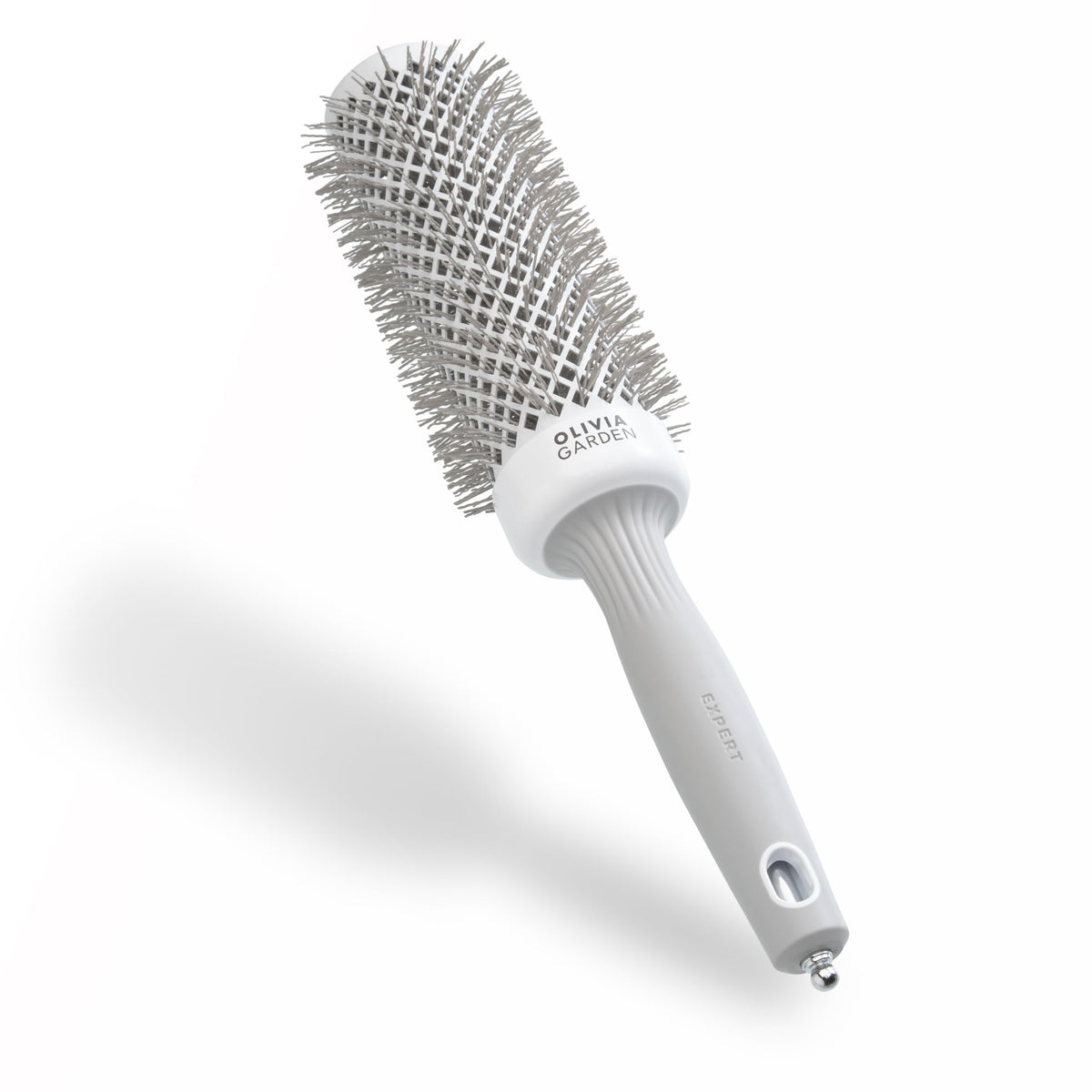 Olivia Garden Expert Blowout Speed Round Hairbrush - 45mm | Ceramic Coated | Extra Long Barrel
