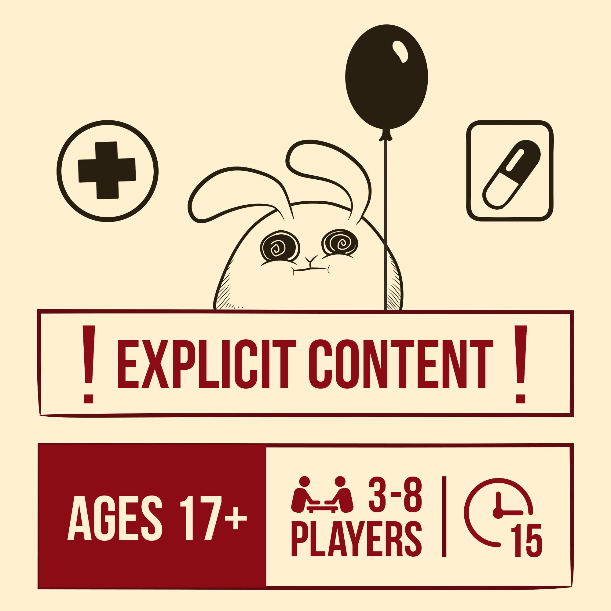 Exploding Kittens Horrible Therapist: Extra Horrible Edition Card Game for 3-8 Players Aged 17+ 6