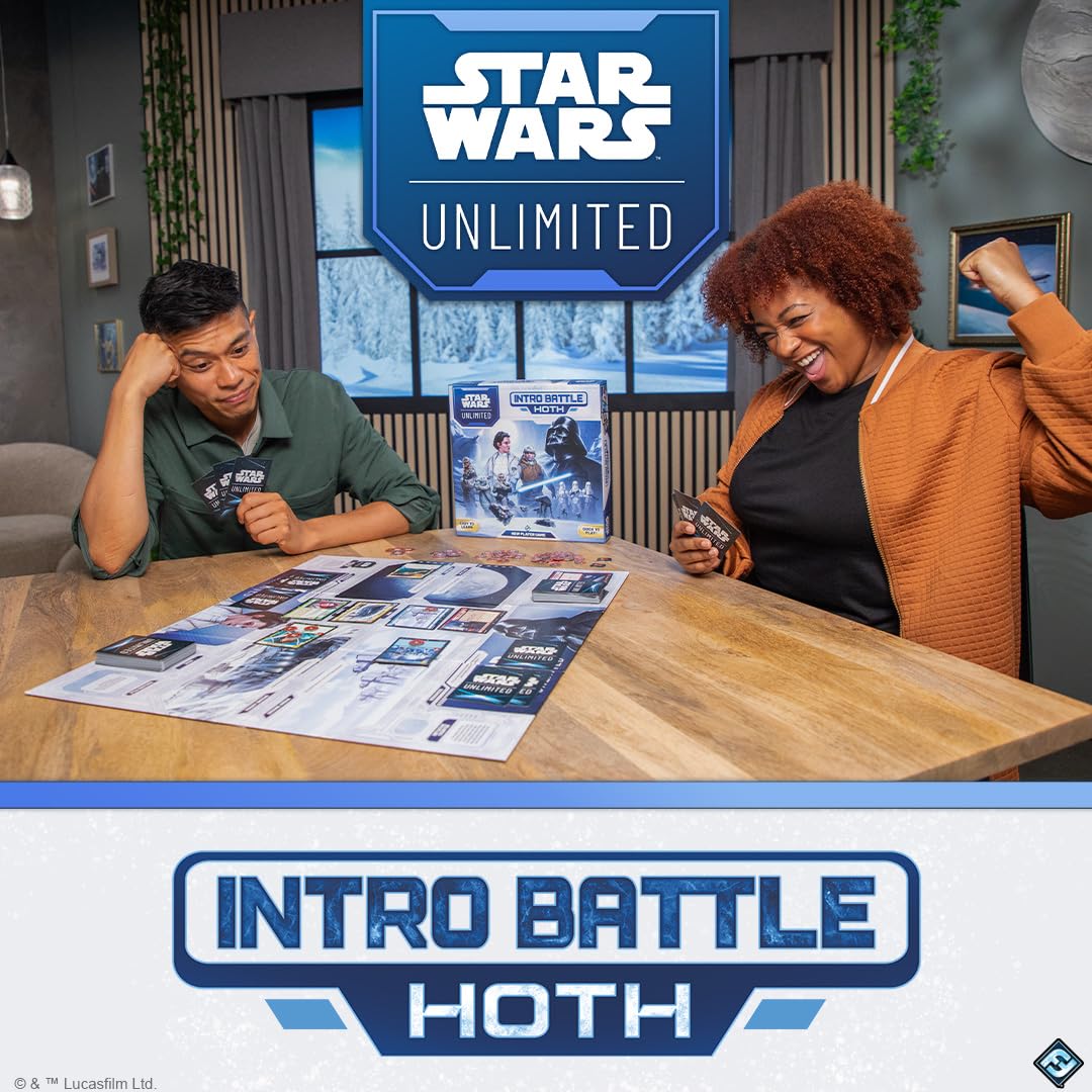 Asmodee Star Wars Unlimited TCG Intro Battle Hoth - Ready-to-Play Trading Card Game Starter Set | Ages 12+ 3