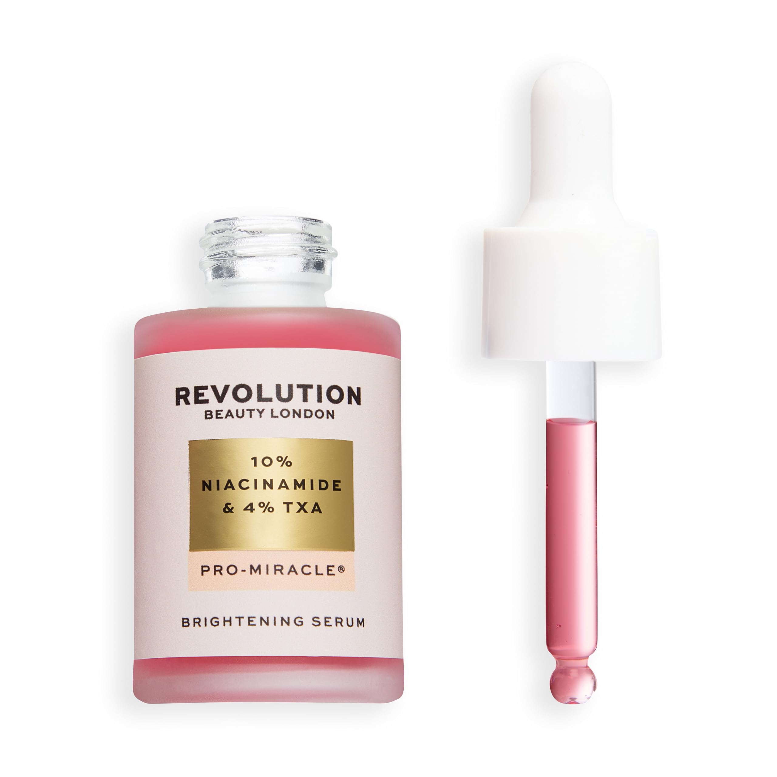 Revolution Beauty London Pro Miracle 10% Niacinamide 4% TXA Serum - Even & Brighten Skin Tone | 30 ml 1