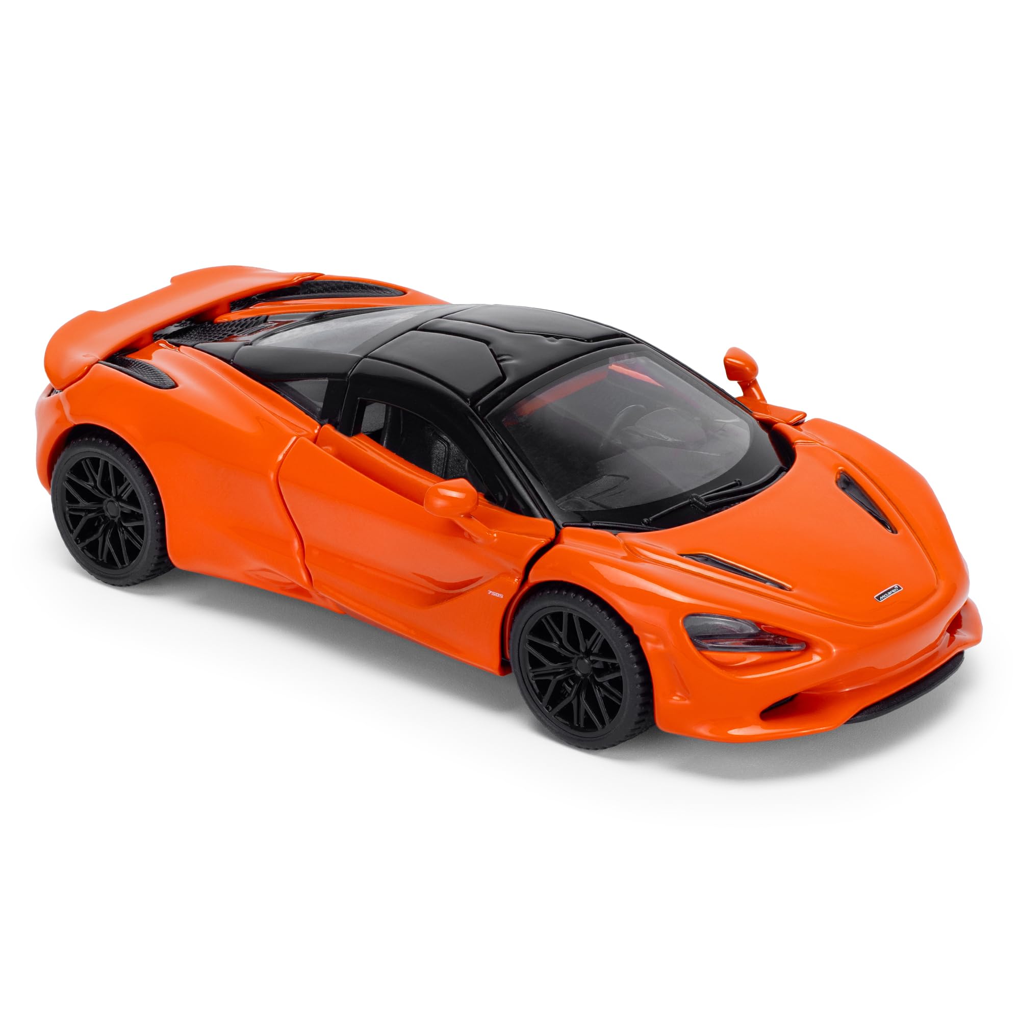 McLaren 750S Coupe 1:43 Scale Die-Cast Model Car - Papaya Orange 1