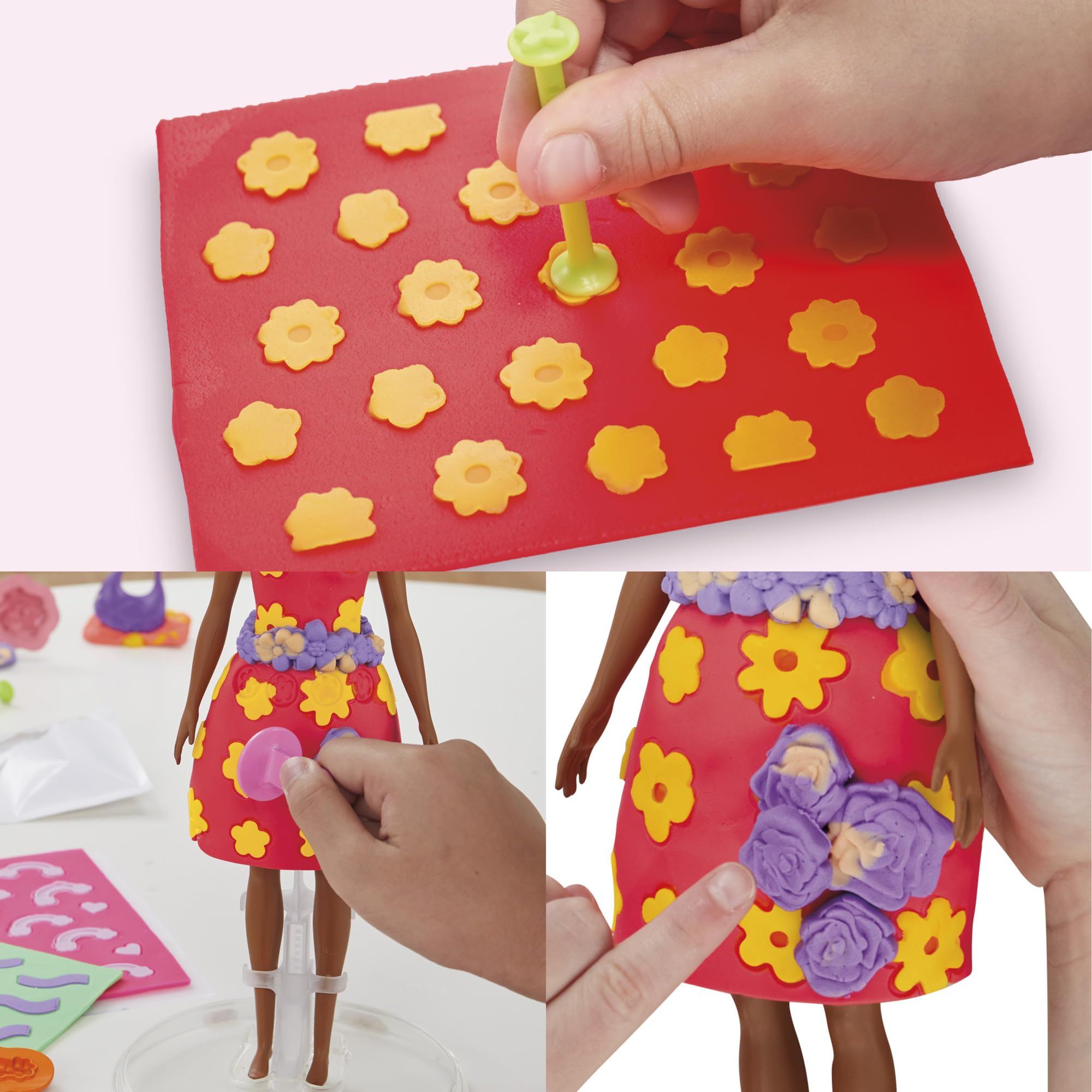 Play-Doh Barbie Flowers and Florals Accessory Pack - Ages 5+