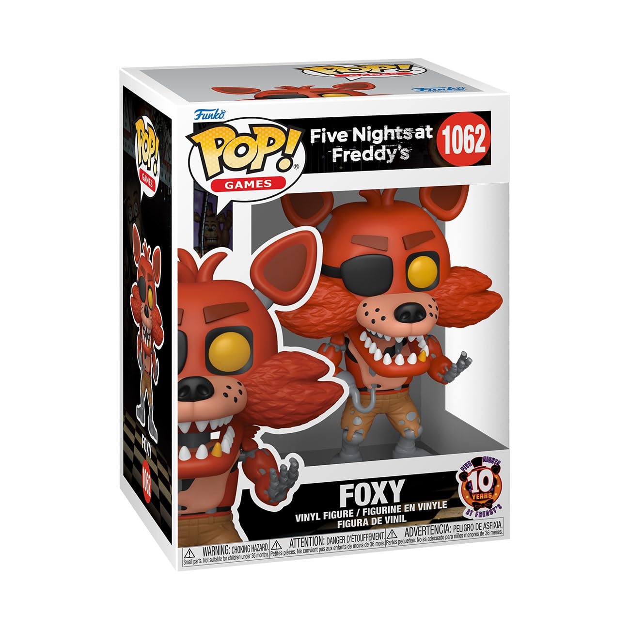 Funko Pop! Games: Five Nights at Freddy's - Foxy Vinyl Figure (87114) 1