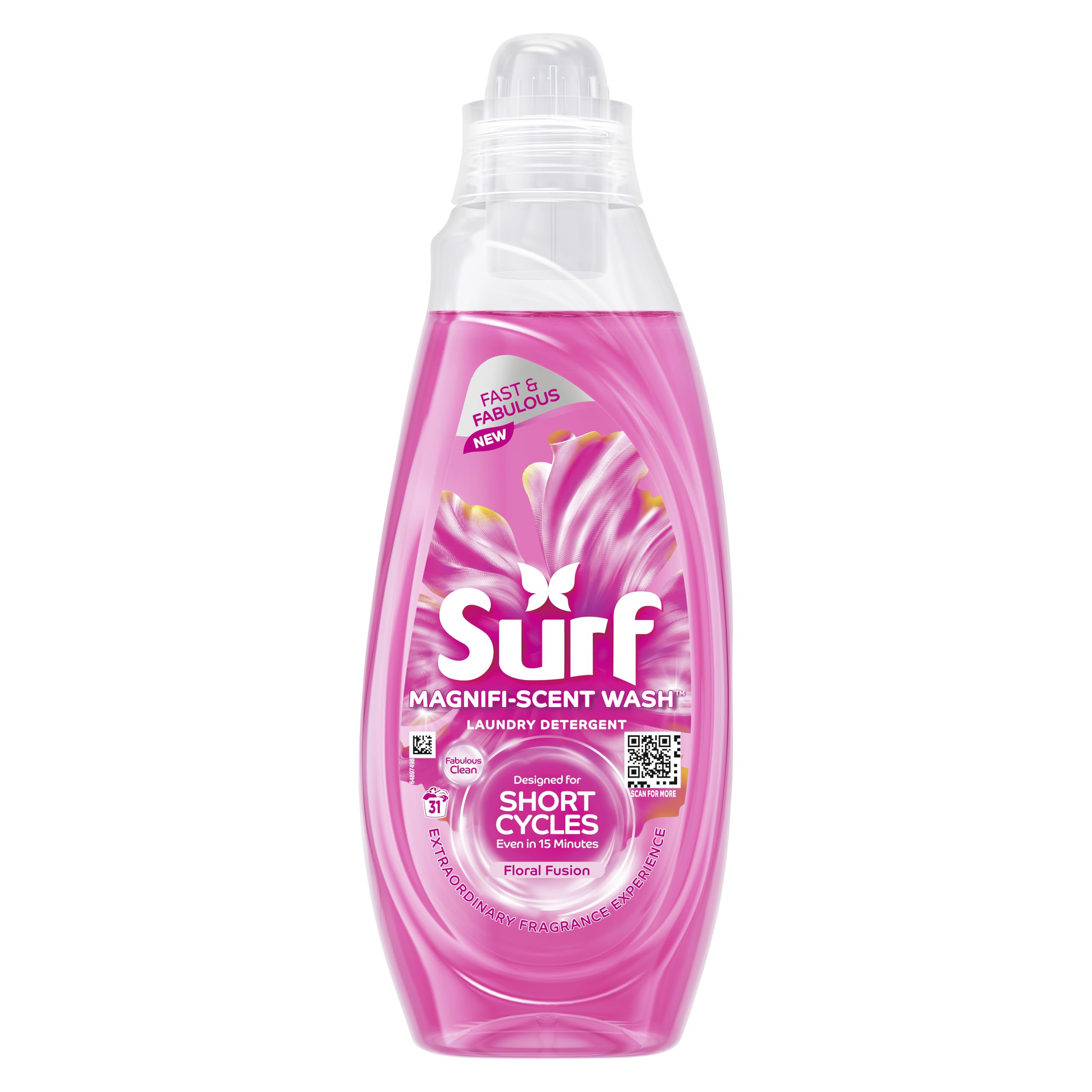 Surf Magnifi-Scent Wash Floral Fusion Laundry Liquid Detergent