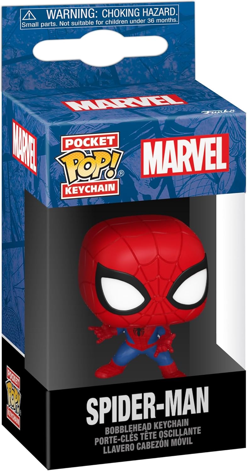 Funko Pop! Keychain: Marvel Comics - Spider-Man Vinyl Figure 4