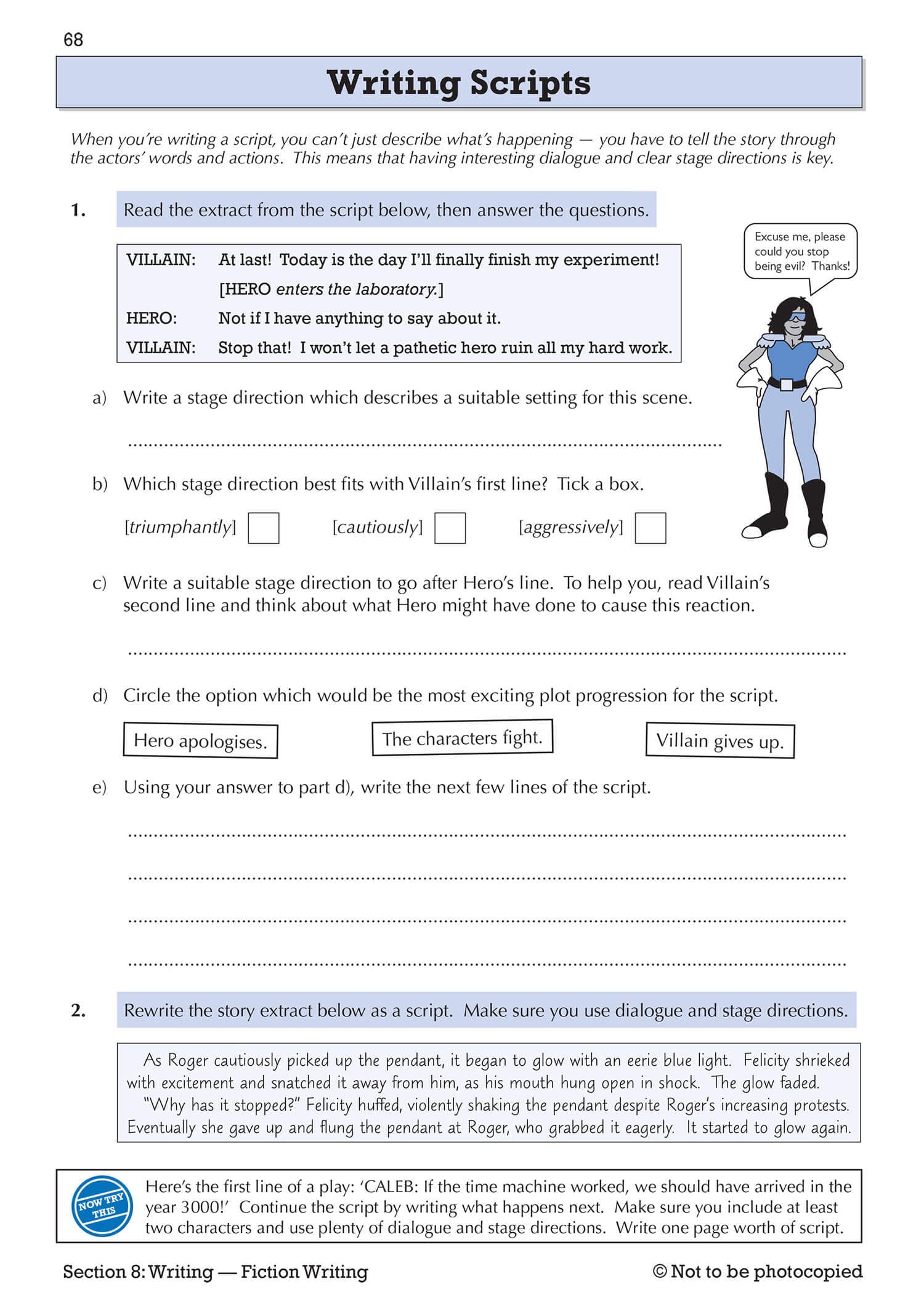 CGP Targeted Workbook - KS3 English Year 7 Practice Questions & Answers | Paperback | 2021 6