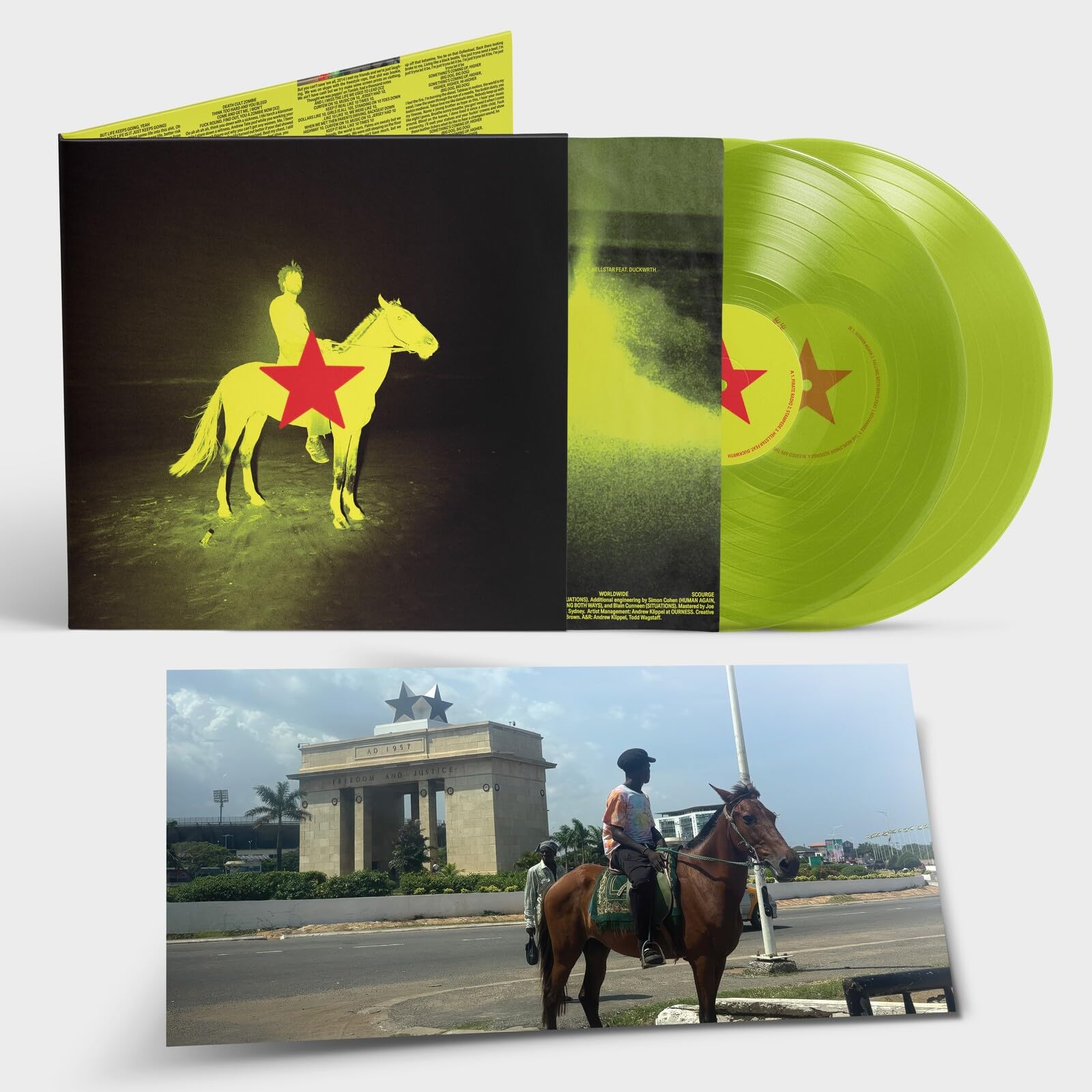 Genesis Owusu - REDSTAR WU & THE WORLDWIDE SCOURGE [2LP Vinyl]