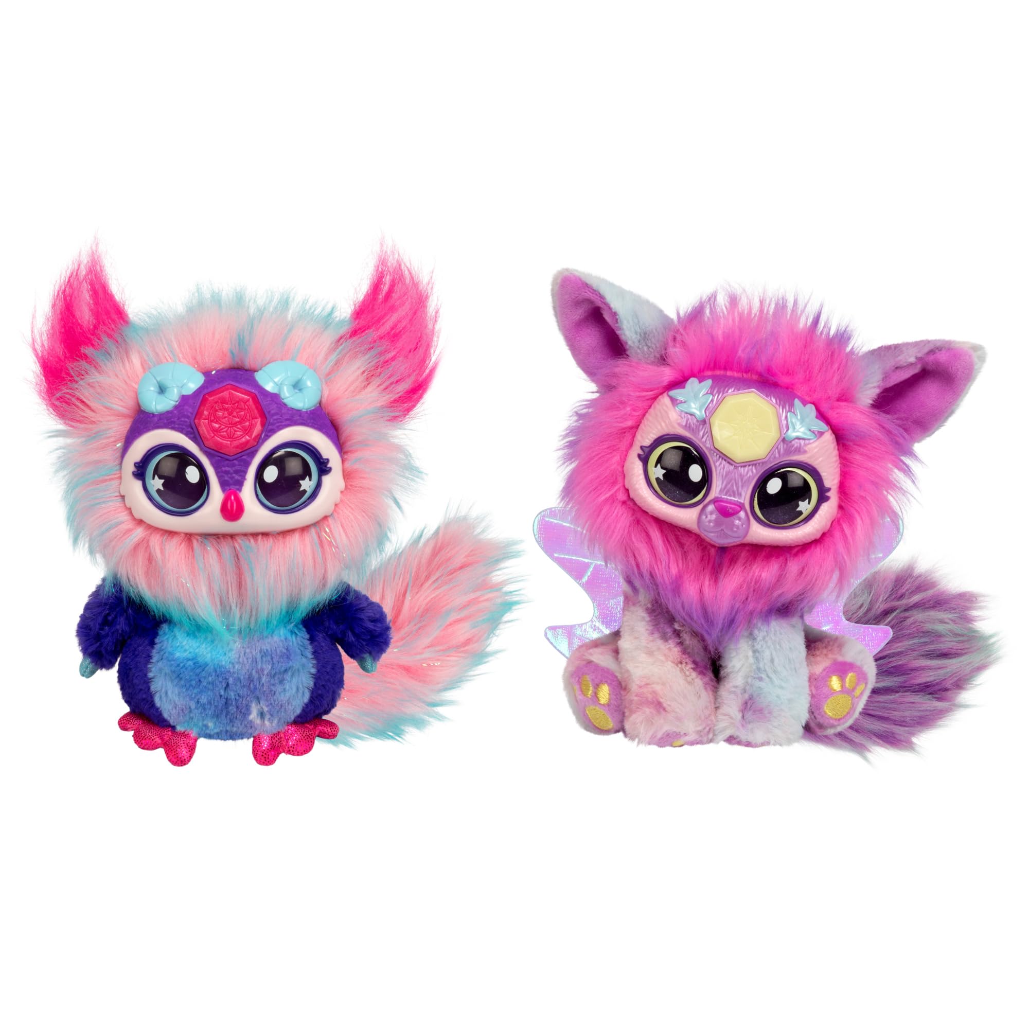 Magic Mixies Magical Gem Surprise Cauldron - Moon Magic with Shimmer Eyes & Glow Ring