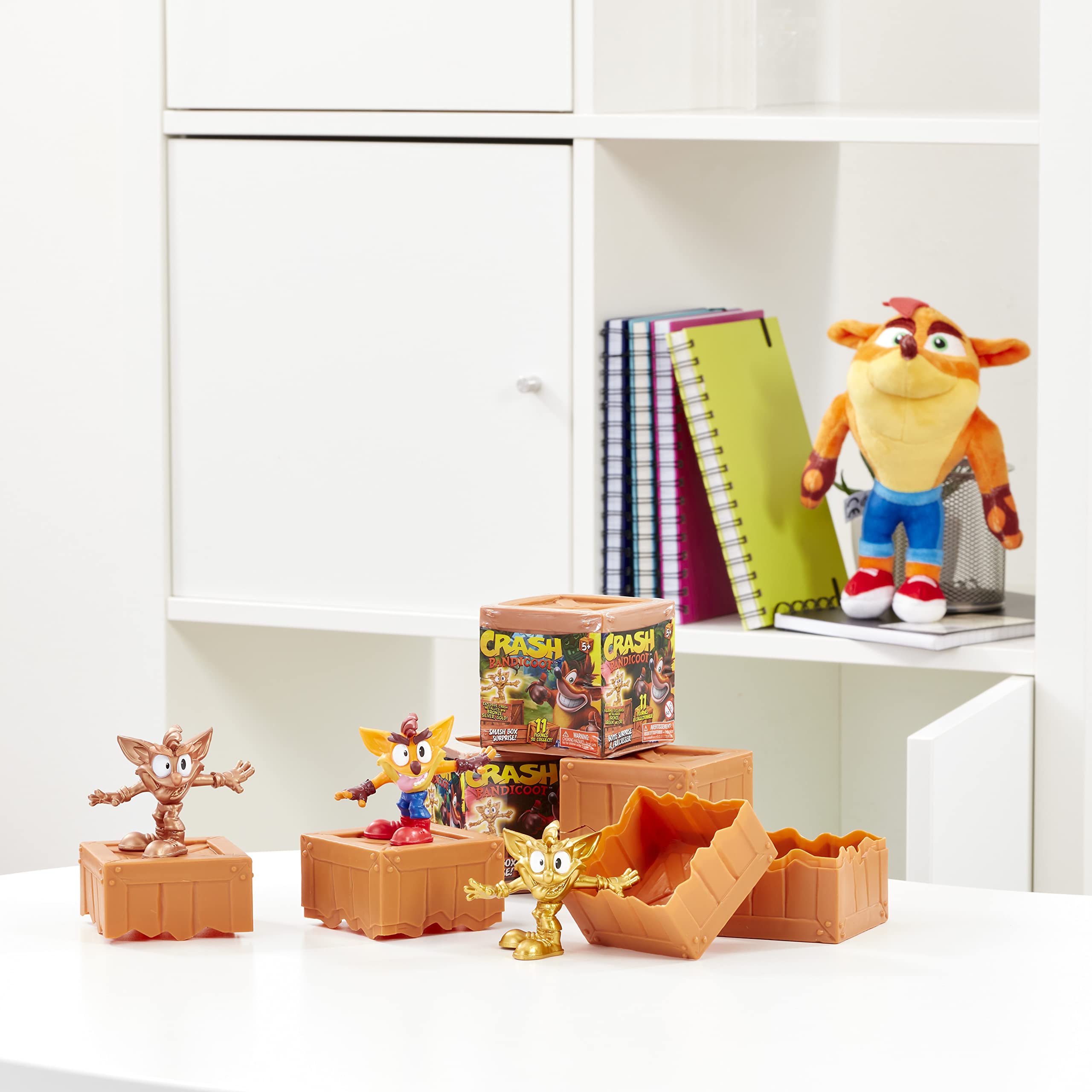 Crash Bandicoot Bandai Smash Box Surprise - 6cm Blind Box Collectible Figures for Kids 13