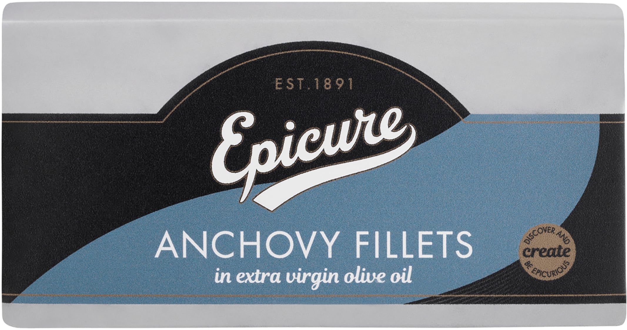 Epicure Mediterranean Anchovy Fillets in Extra Virgin Olive Oil | 50g Tin | Pack of 12 2