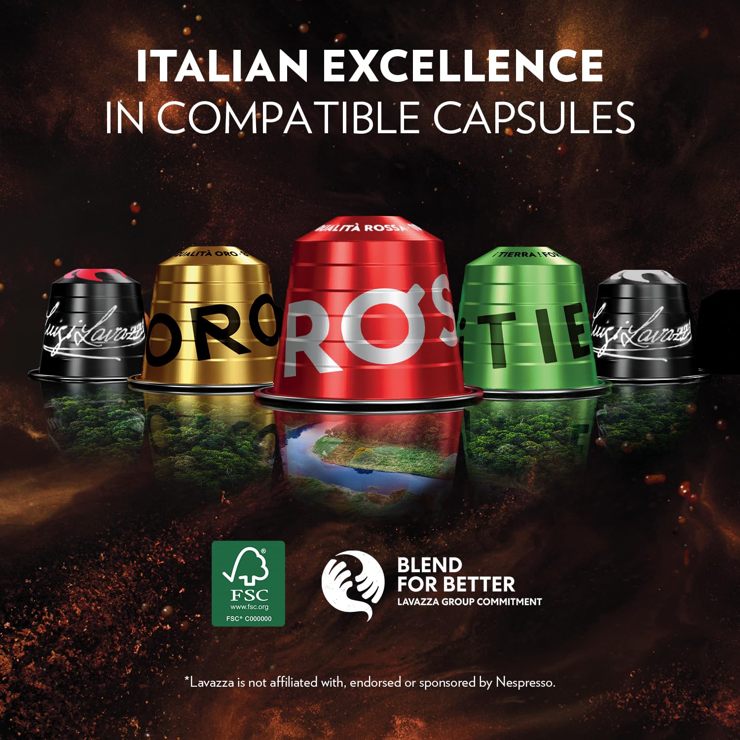 Lavazza Decaf Coffee Pods - 30 Count Compatible with Nespresso Machines | Medium Intensity 3