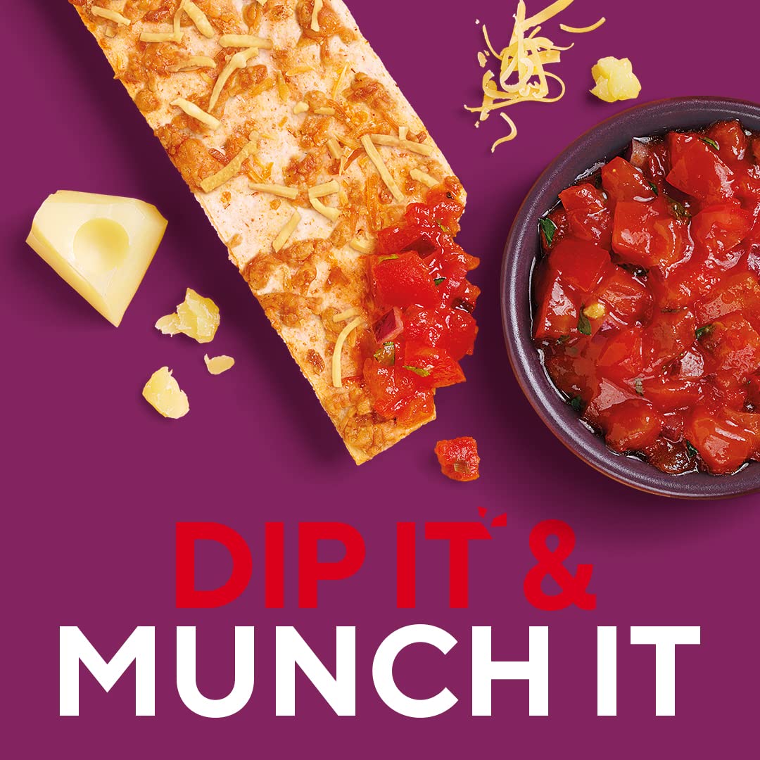 Ryvita Three Cheese Thins - Crispy Flatbreads for Dipping, Snacking & Sharing | High Fibre Snack | 6 x 125g Packs 5