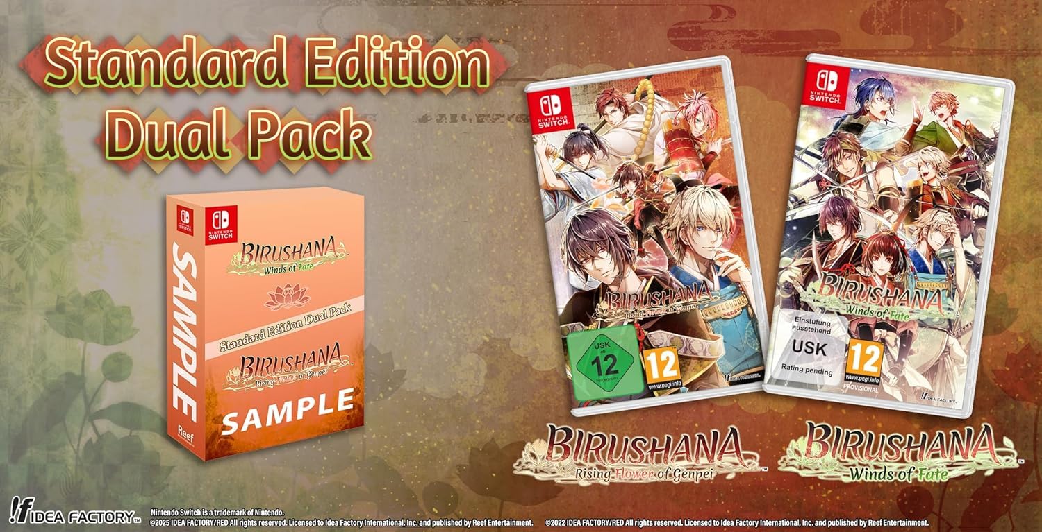 Birushana: Rising Flower of Genpei & Winds of Fate – Dual Pack [Nintendo Switch] 1