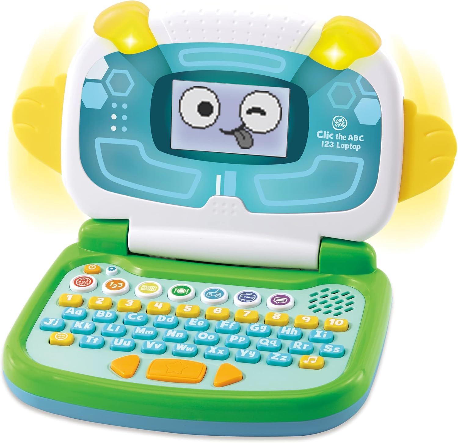 LeapFrog Clic the ABC 123 Laptop - Interactive Learning Laptop for Kids Ages 3-5