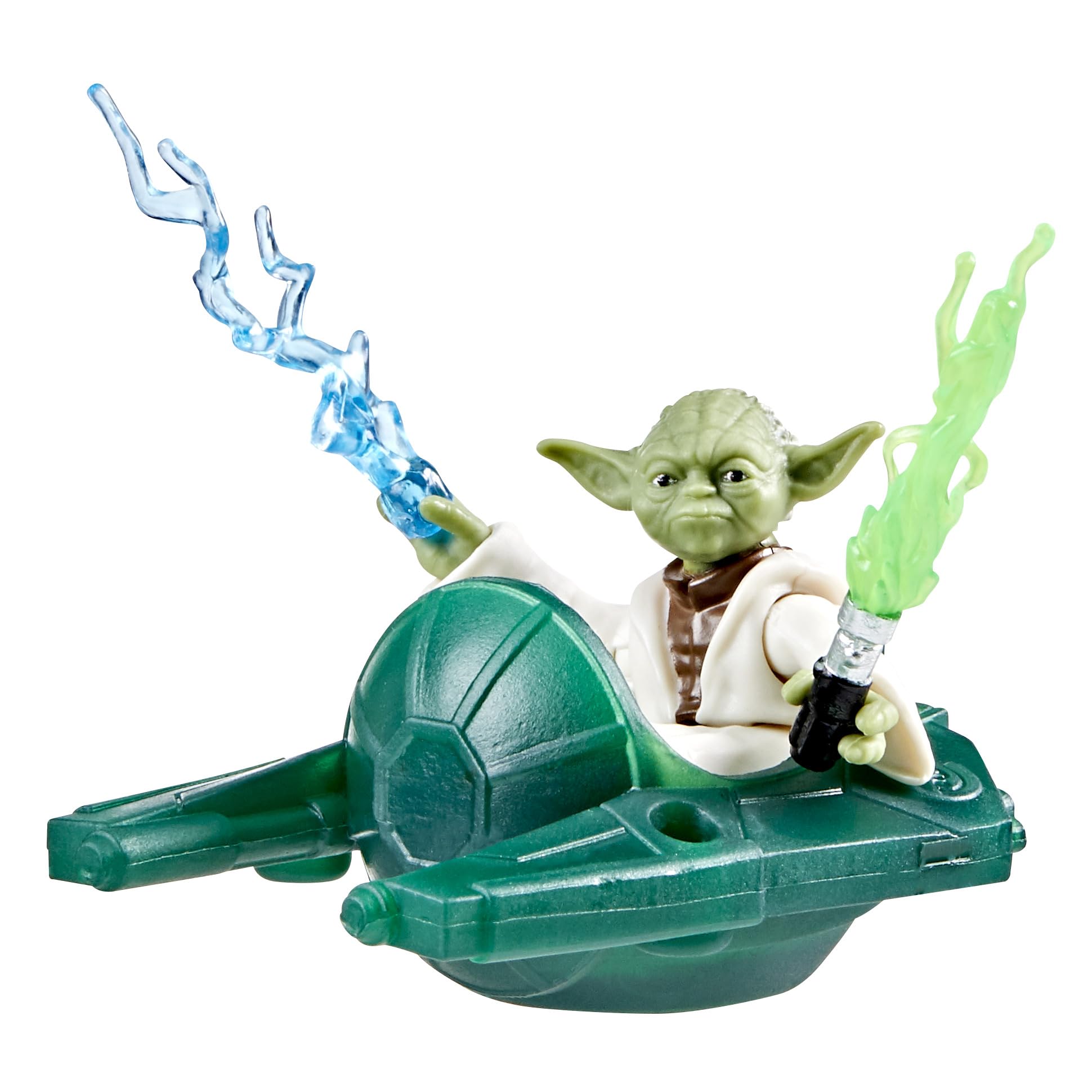 Star Wars Master Yoda 4-Inch Scale Action Figure | 2-Inch Figure, Lightsaber, Force Accessory | Ages 4+ 3