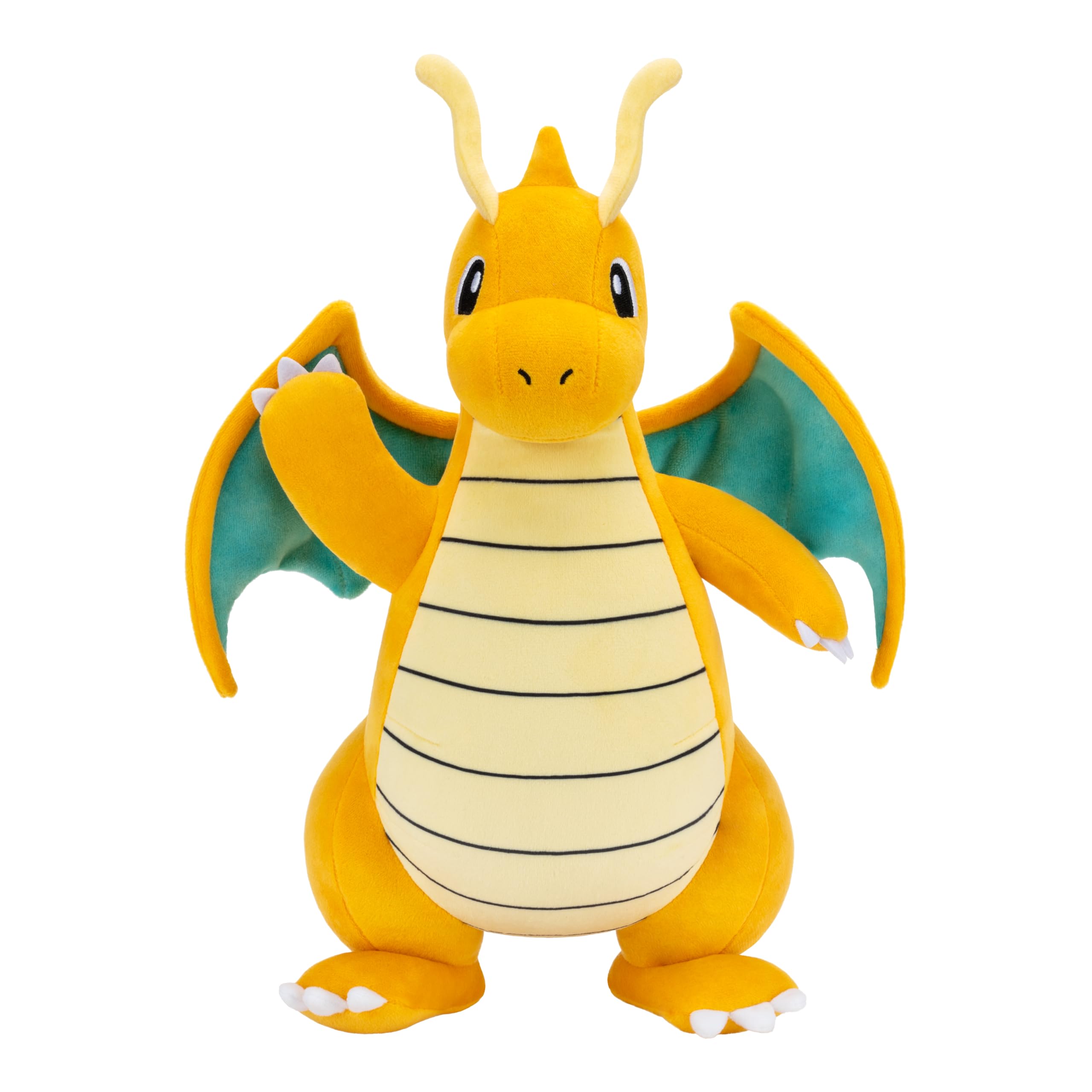 Pokémon Dragonite Soft Doll - 12-Inch Orange Plush | Classic Edition | Ages 3+