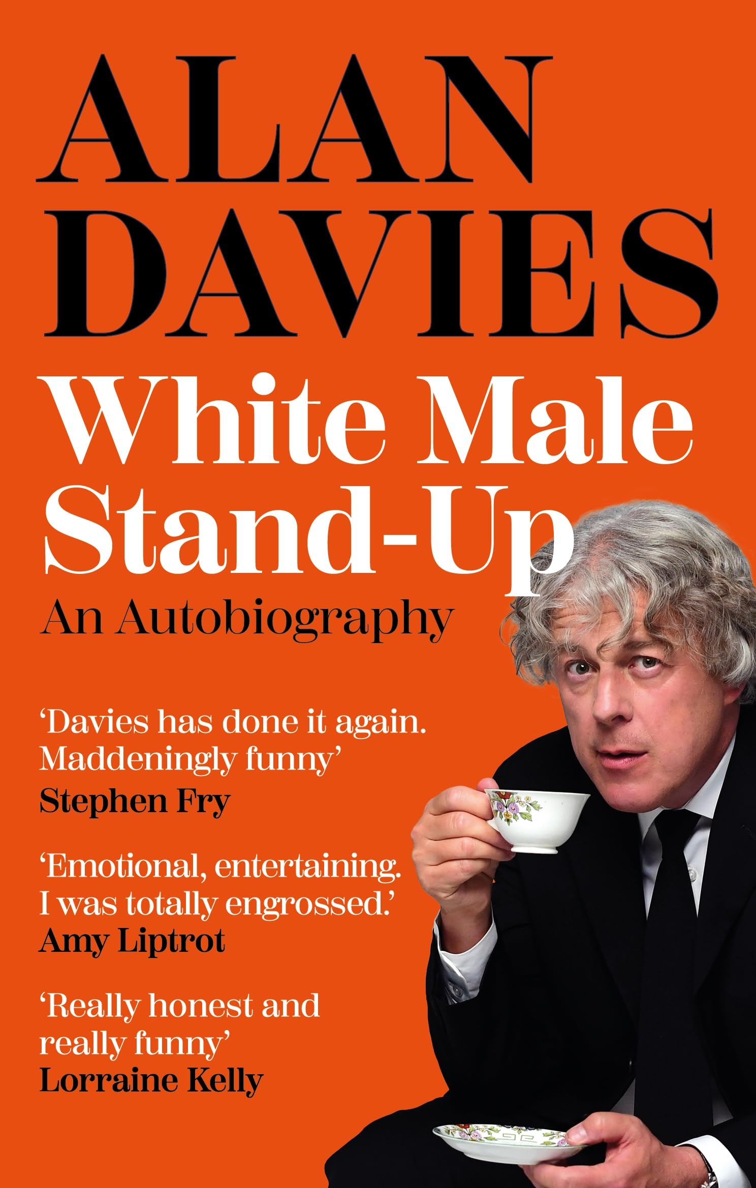 Alan Davies - White Male Stand-Up | Paperback Memoir | Monoray 1