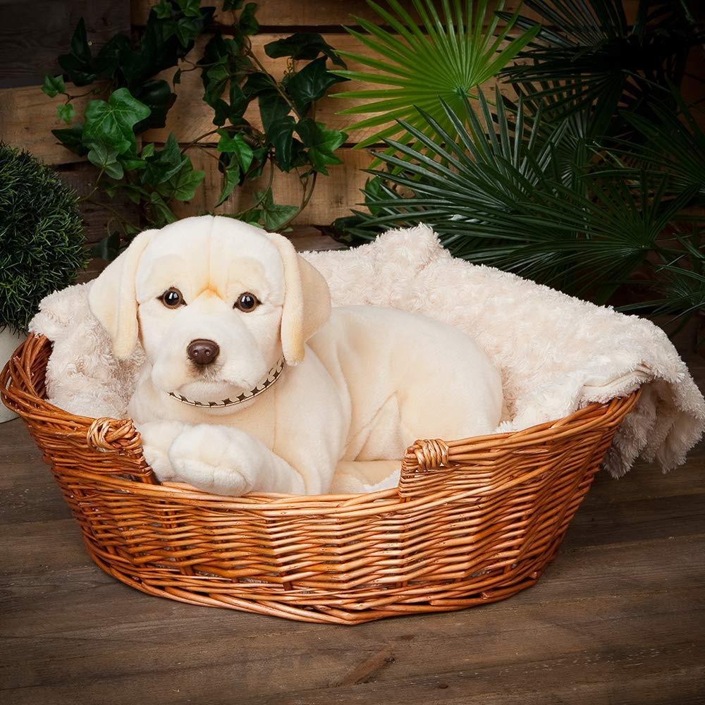 Living Nature Giant Golden Labrador - Realistic Soft Cuddly Plush Toy 7