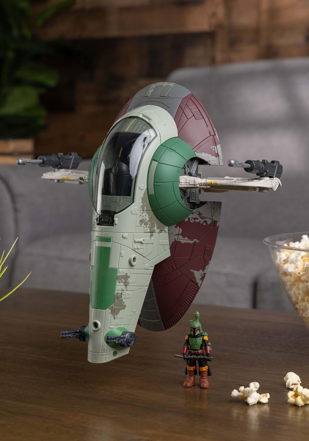 Star Wars Mission Fleet Starship Skirmish - Boba Fett 2.5-Inch Figure & Vehicle Playset for Kids