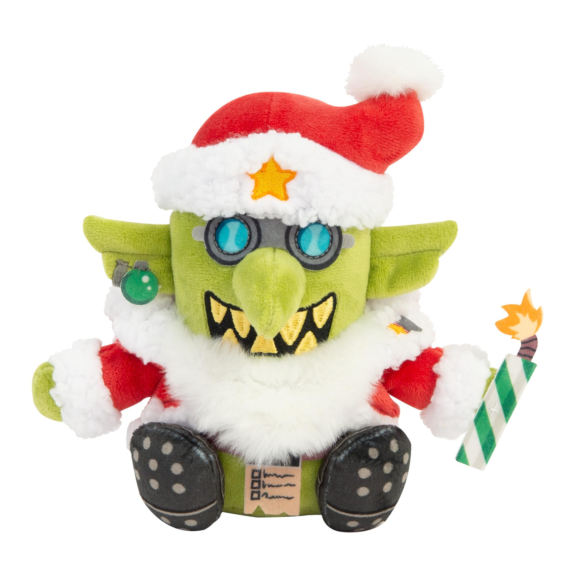TOMY Warhammer Da Red Gobbo Plush Collectible Soft Toy