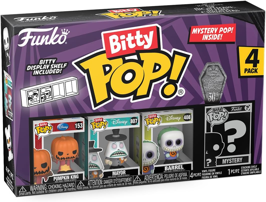 Funko Bitty POP! The Nightmare Before Christmas - Pumpkin Jack Vinyl Figure (73020) 5