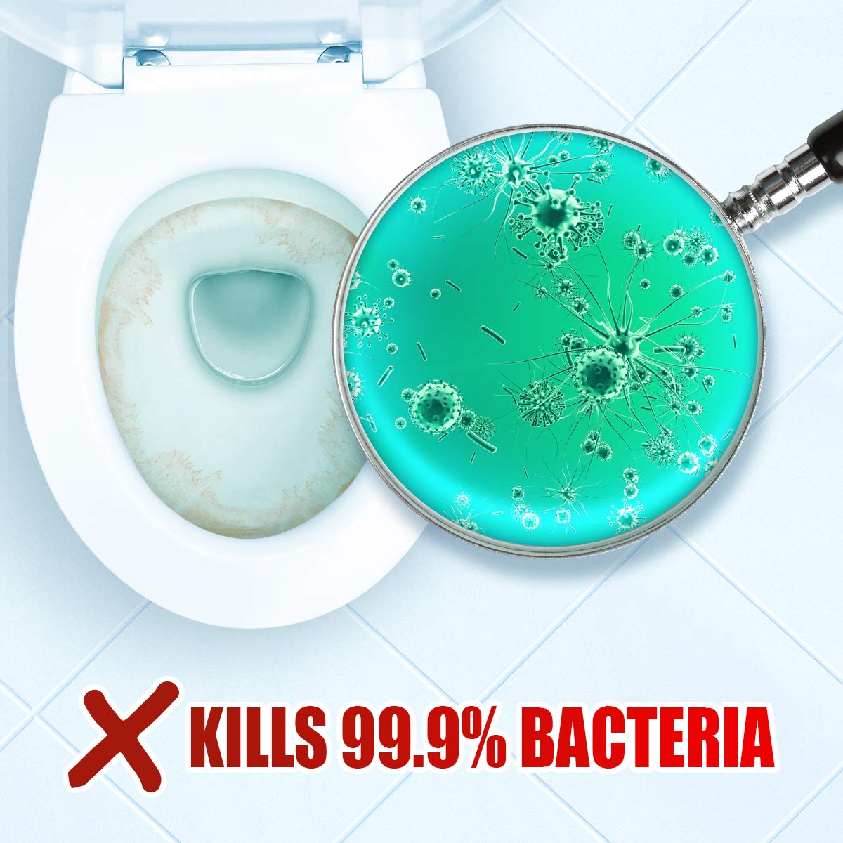 Harpic Active Fresh Mountain Pine Toilet Cleaner Gel - Kills 99.9% Bacteria, Removes Limescale | 750 ml 2