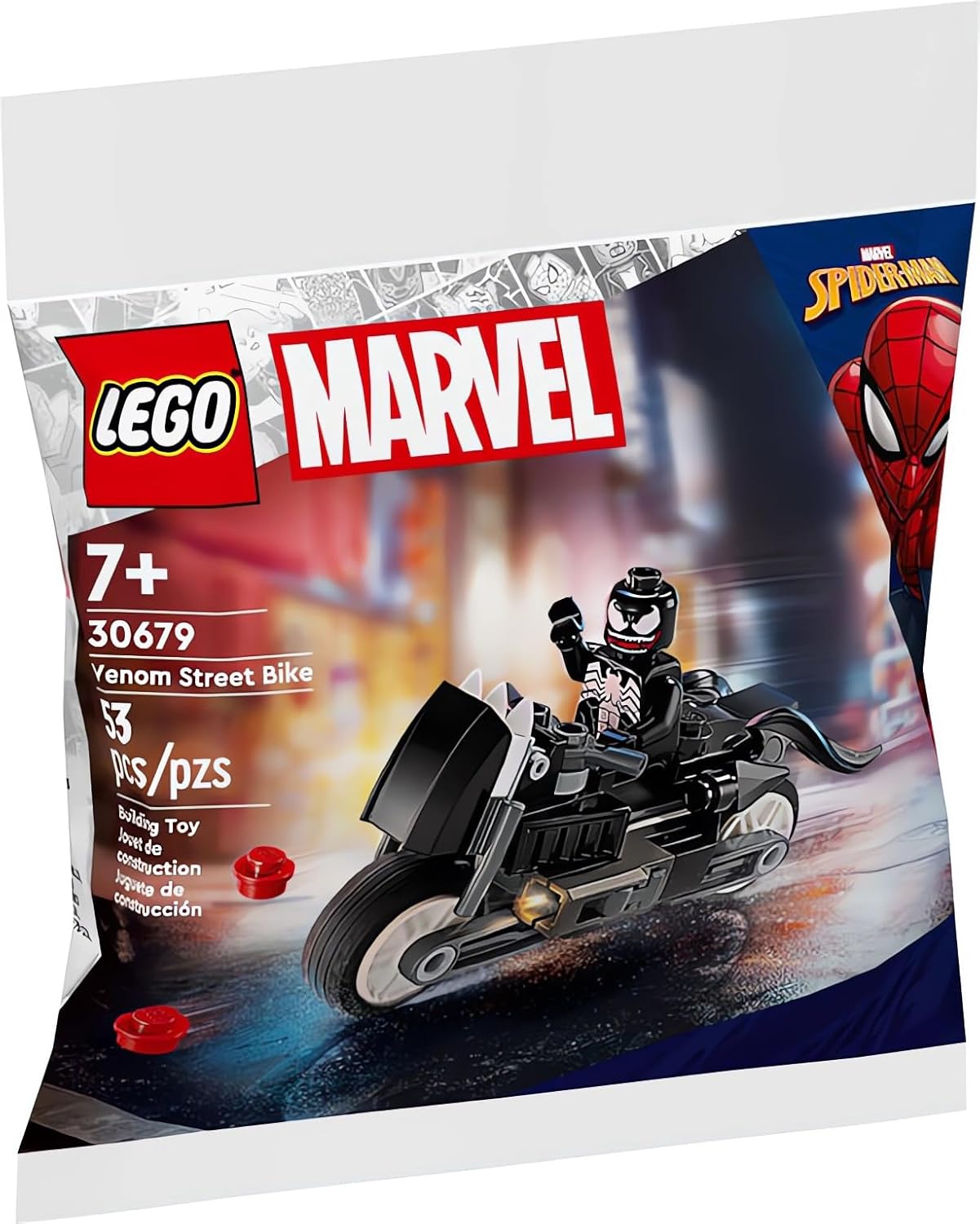 LEGO Marvel Venom Street Bike 30679 - Building Set with Venom Minifigure