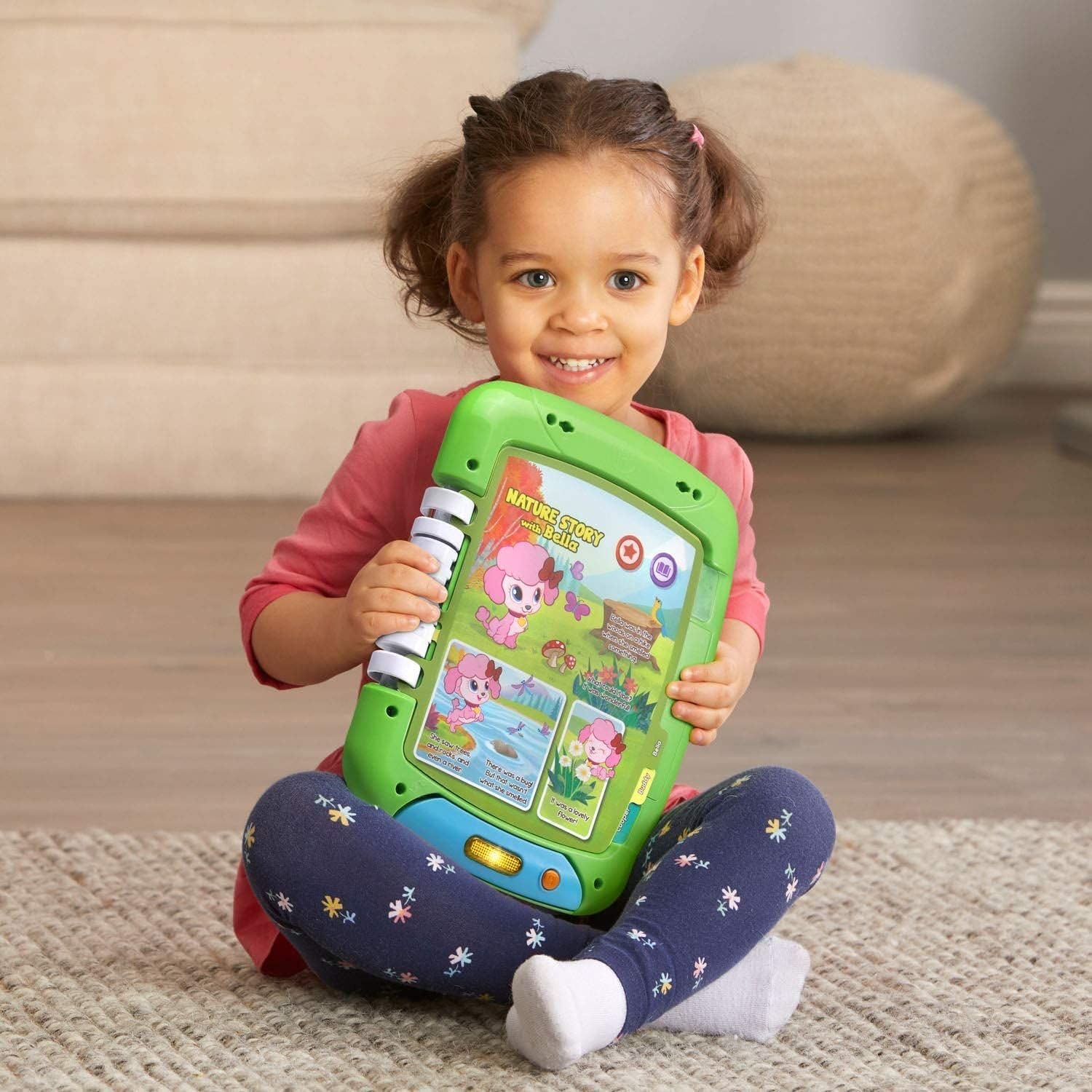 LeapFrog 2-in-1 Touch & Learn Tablet - Screen-Free Learning | Ages 2-4 | Multicolor