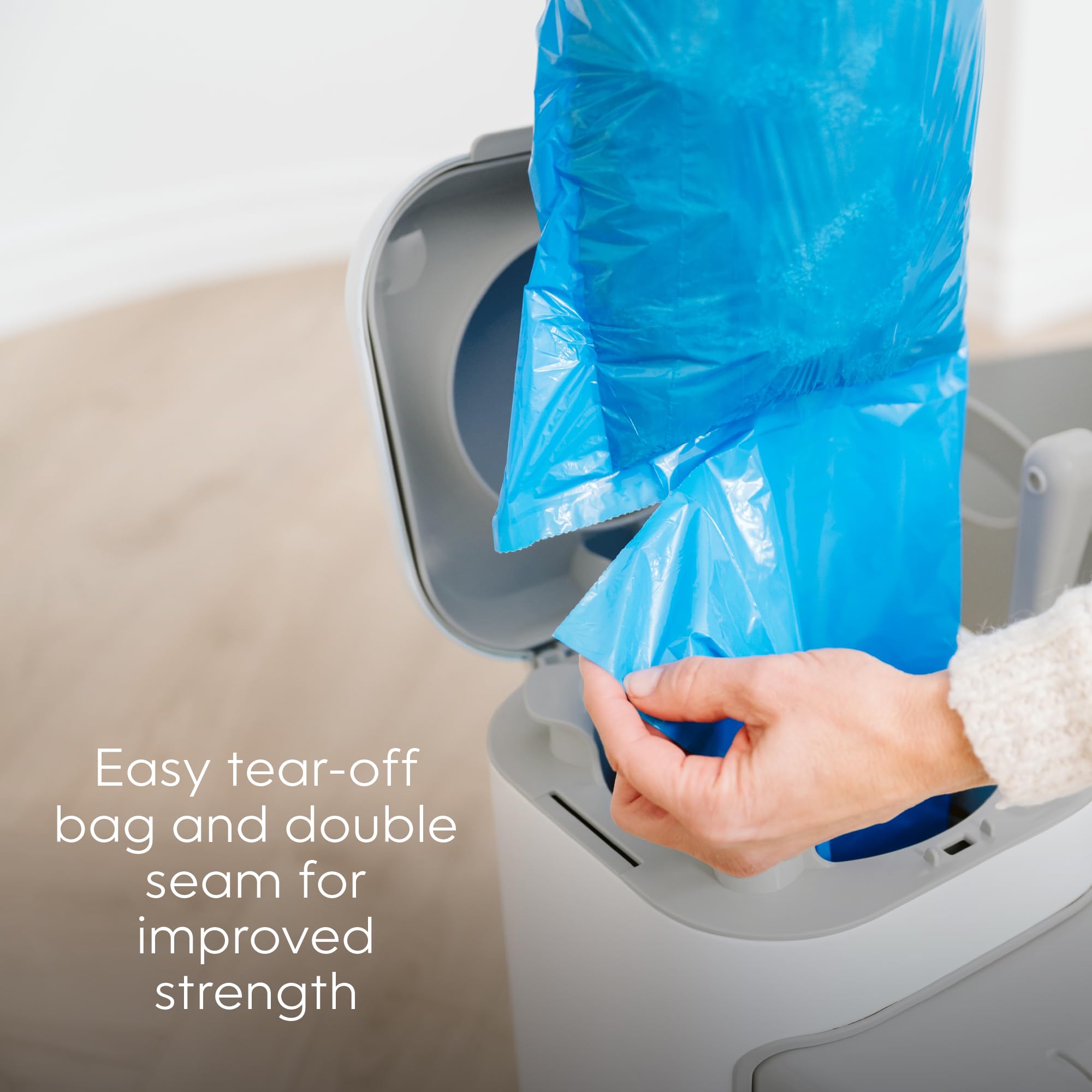 Litter Genie LitterLocker EasyRoll Refill Cassette - 3 Month Supply | Maximum Odor Control 4