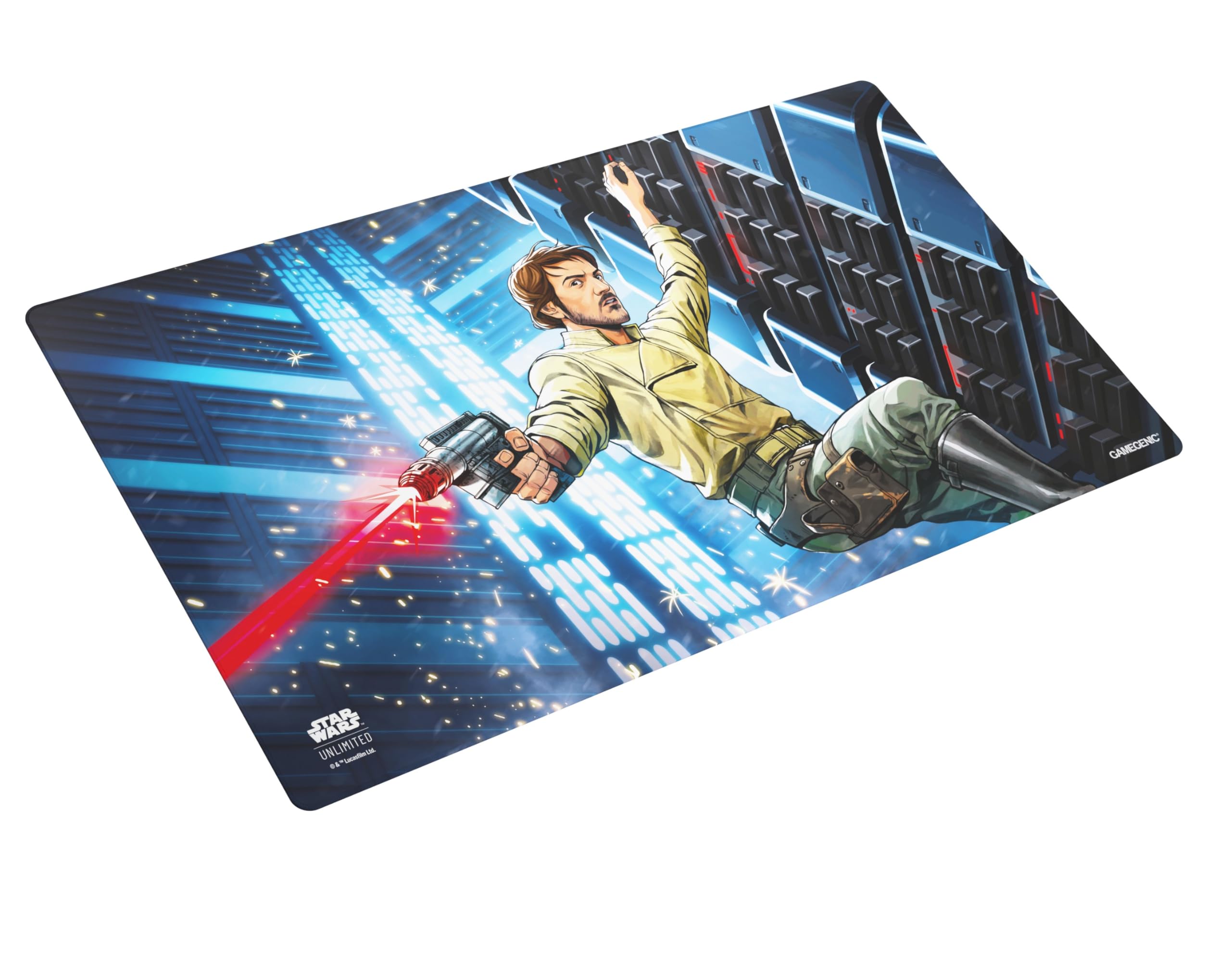Gamegenic Star Wars: Unlimited Cassian Andor Game Mat | Neoprene | 350x610mm 1
