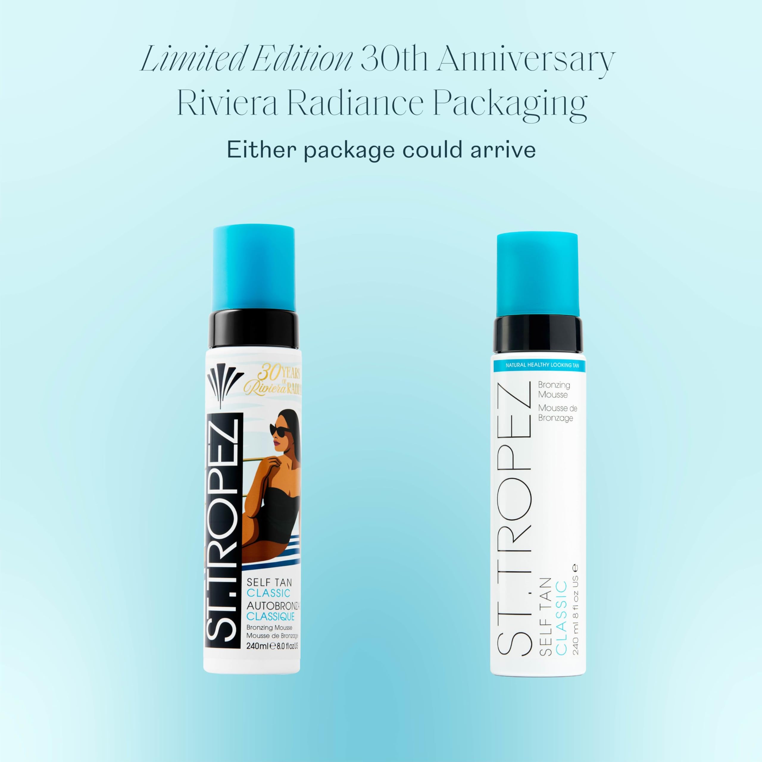St.Tropez Self Tan Classic Bronzing Mousse - Streak-Free, Natural Tan | 240 ml 2