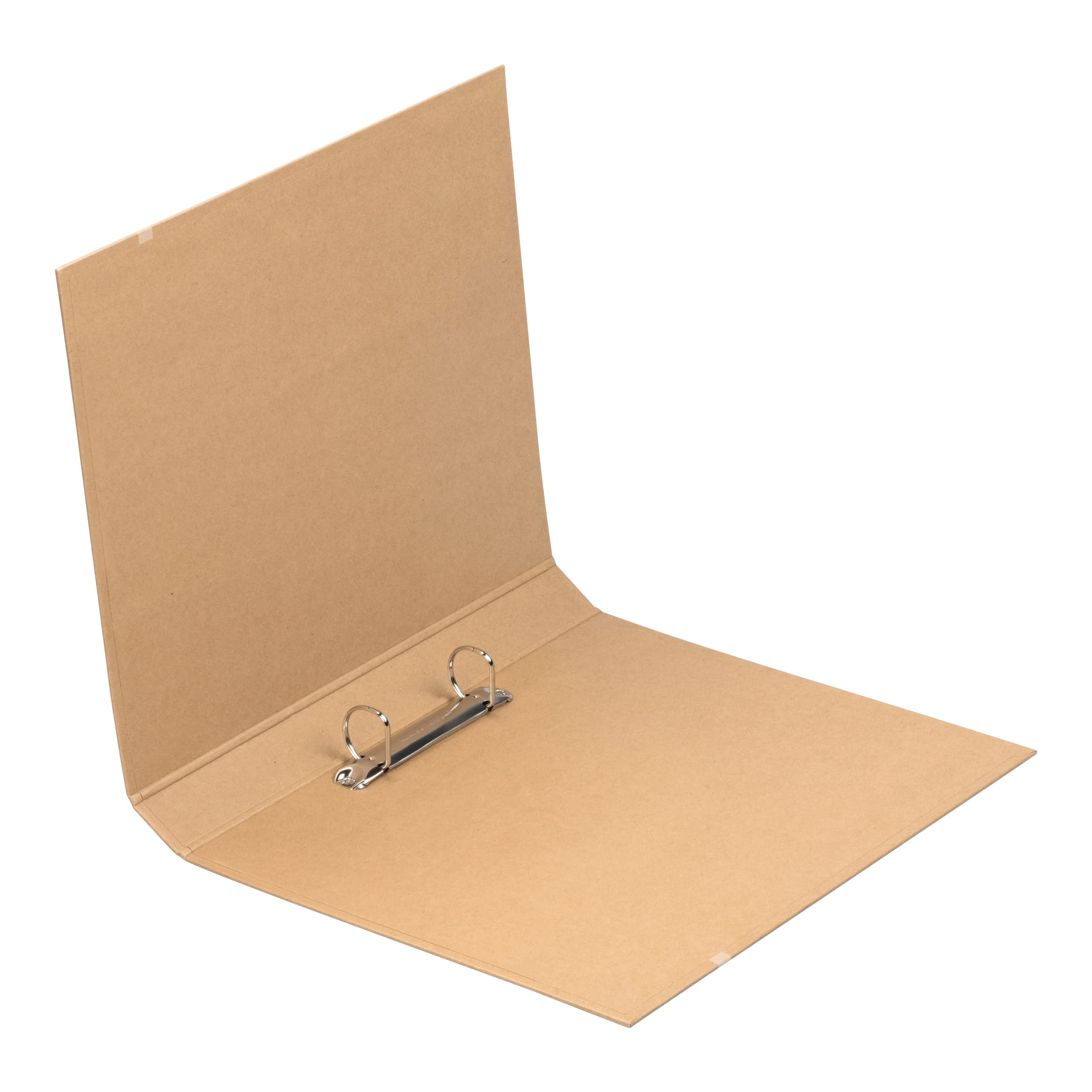 Oxford Recycled A4 O-Ring Binder - 2 Ring, 40mm Spine, Beige | Eco-Friendly Paper-on-Board