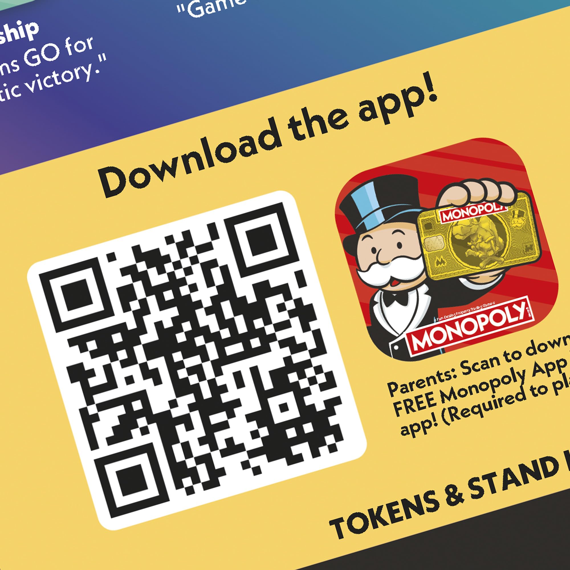 Hasbro Gaming Monopoly App Banking Board Game - English Version