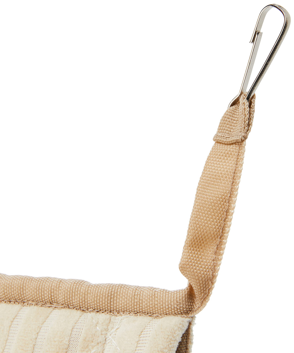 Little Friends Double Bunkbed Hammock - Luxury Cream | Quilted Fabric | Cage Attachment