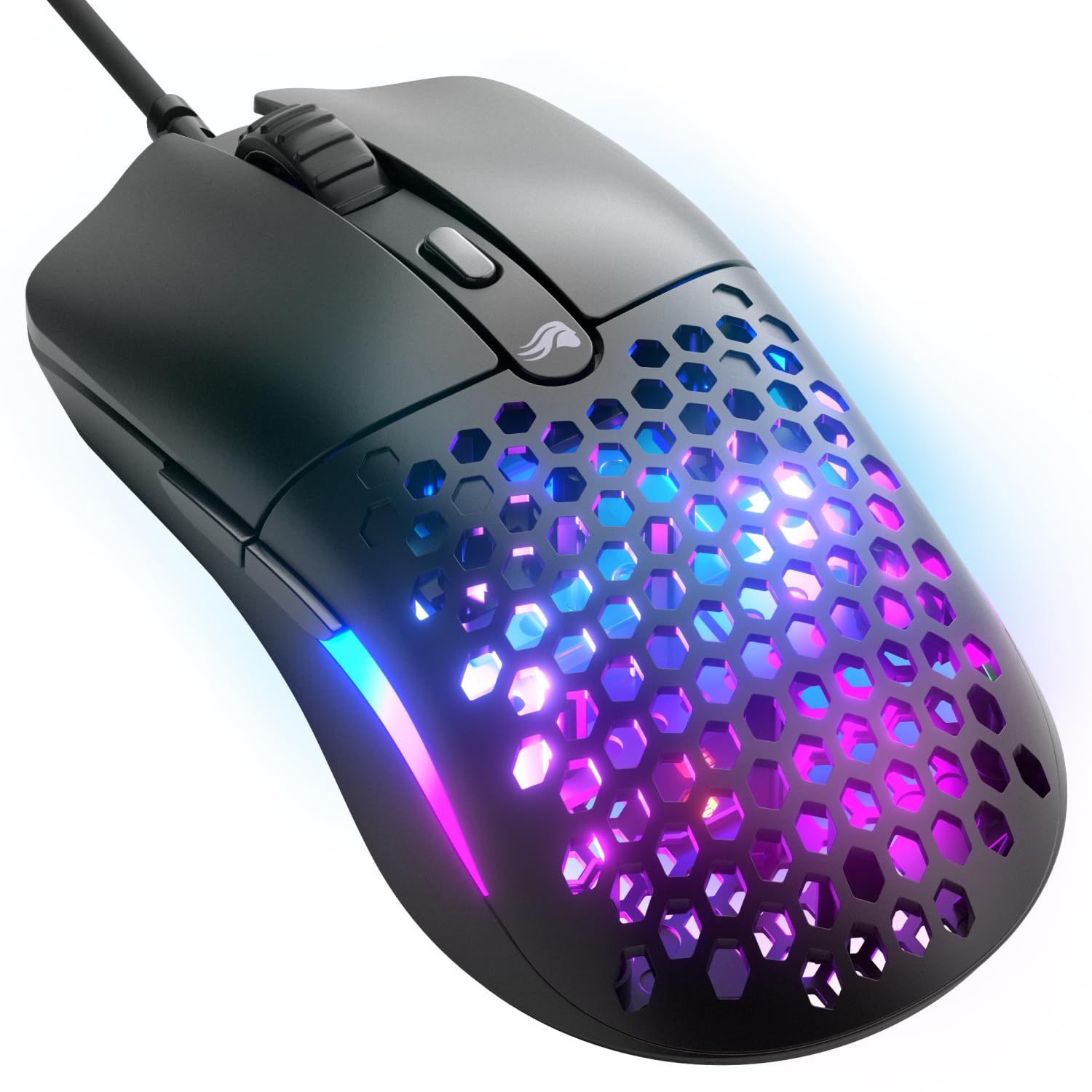 GLORIOUS Model O Eternal Ultralight RGB Gaming Mouse - 55g Lightweight | 6 Programmable Buttons | 12K DPI Optical Sensor