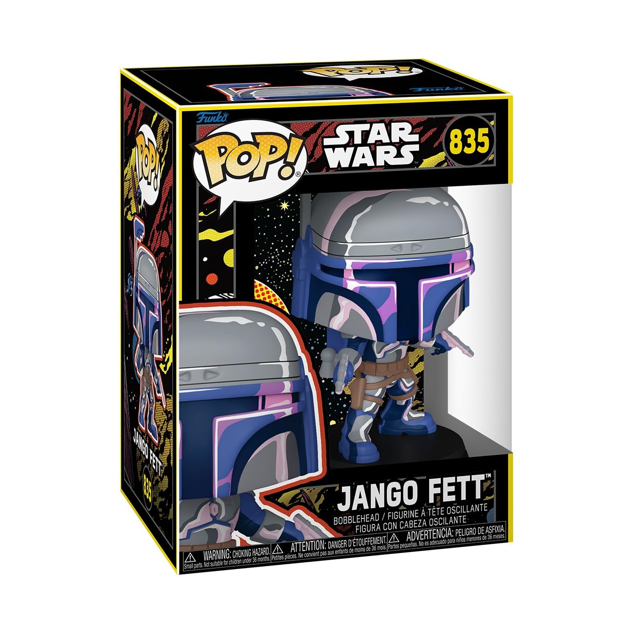Funko POP! Star Wars: Jango Fett Retro Collectable Vinyl Figure | 3.75 Inches 1